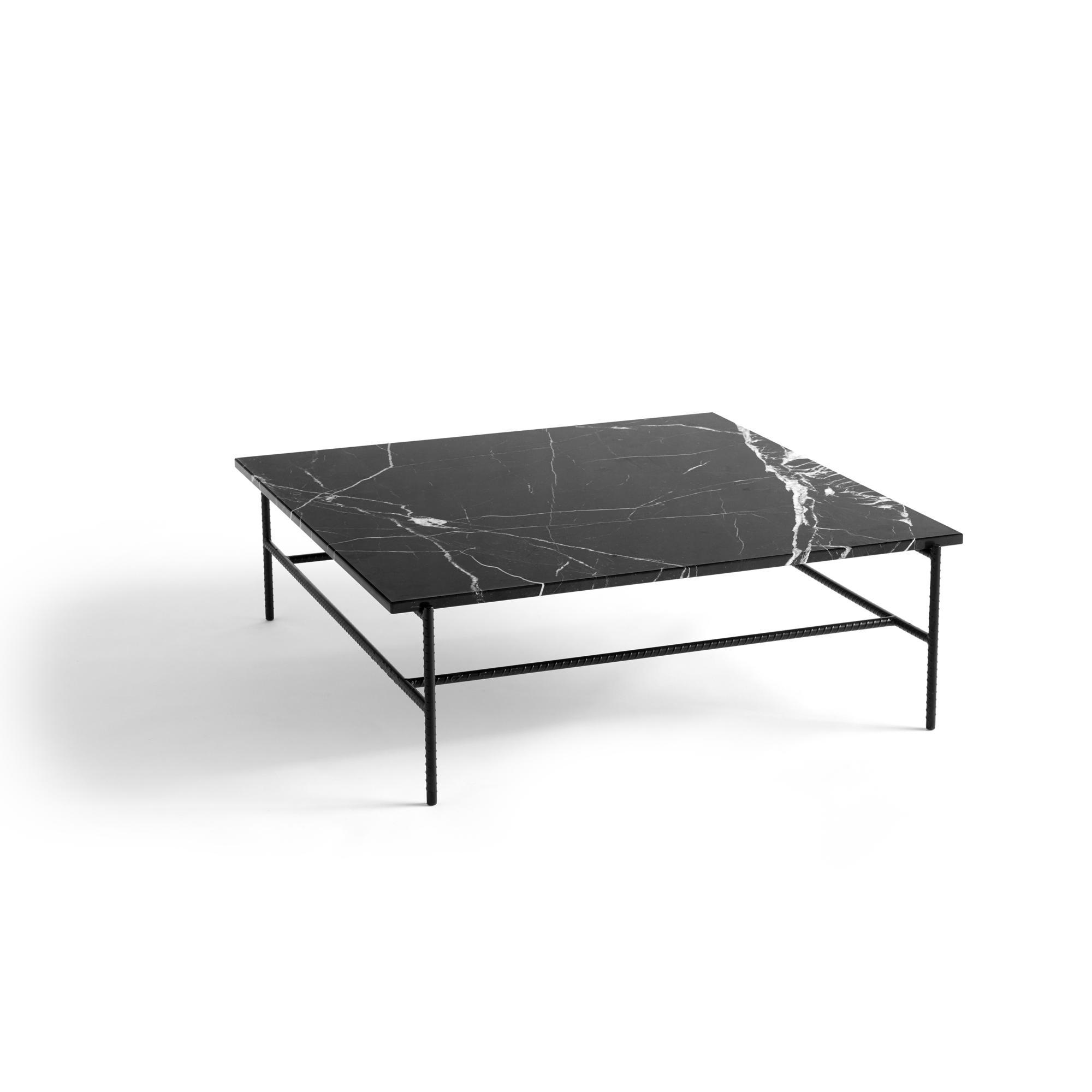 HAY Rebar Coffee Table Ø104 Black Marble