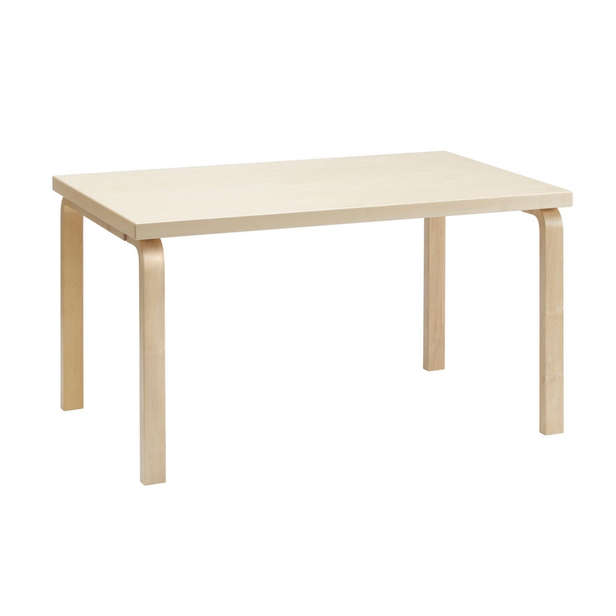 artek 82B Dining table 85x135 Birch
