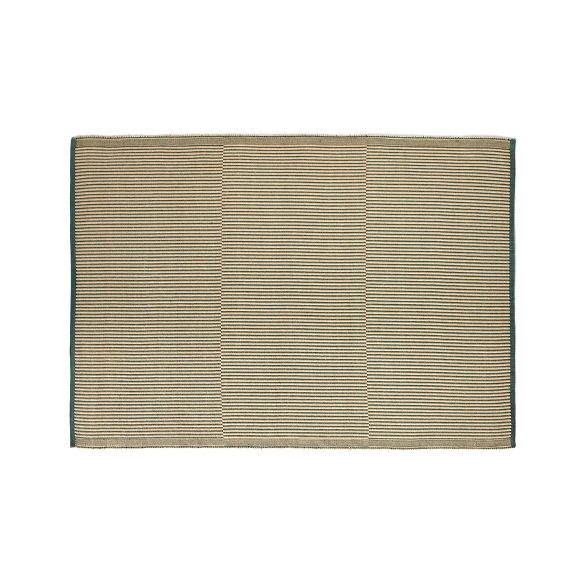 HAY Tapis Carpet 170x240 Black/ Green