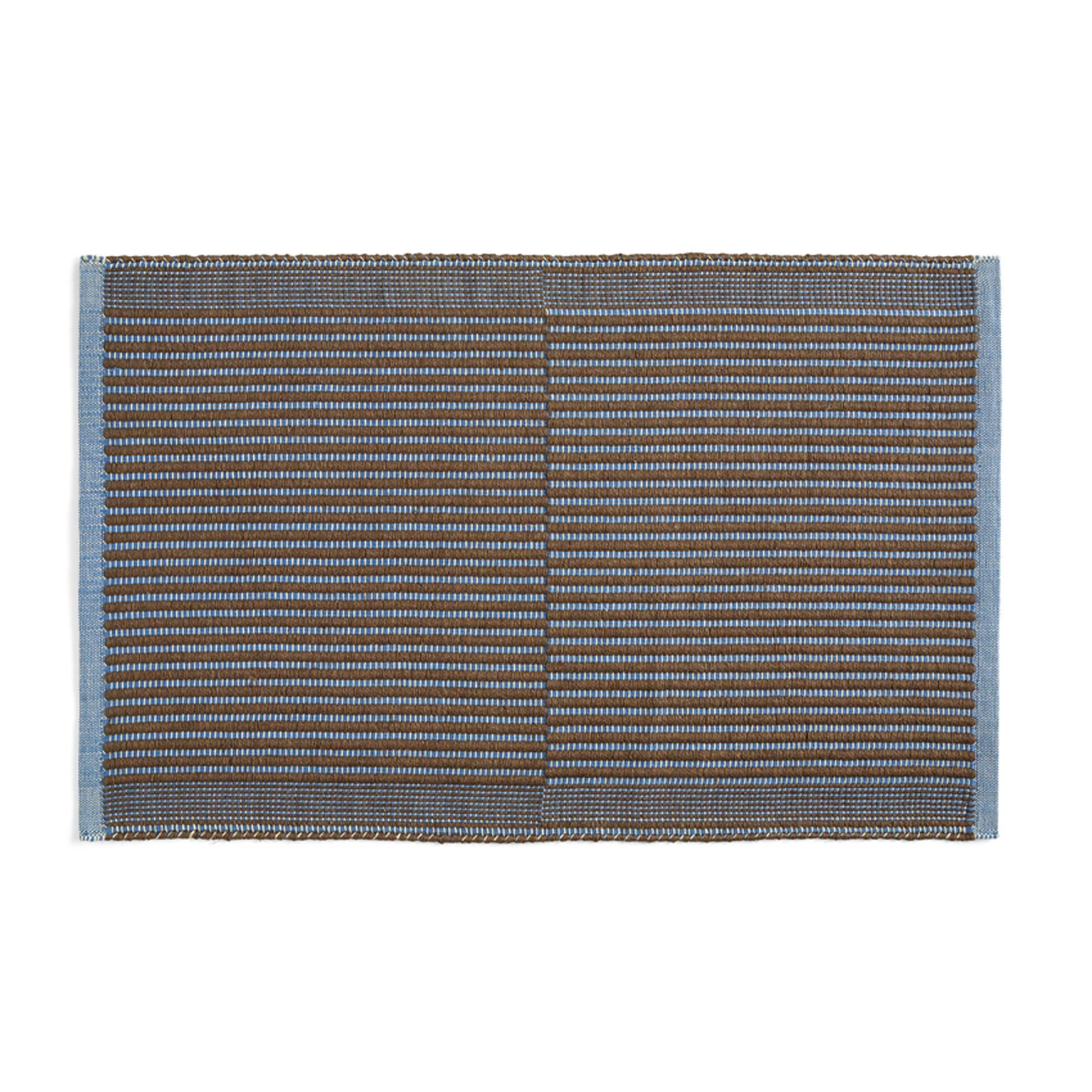 HAY Tapis Mat 60x95 Chestnut/ Blue
