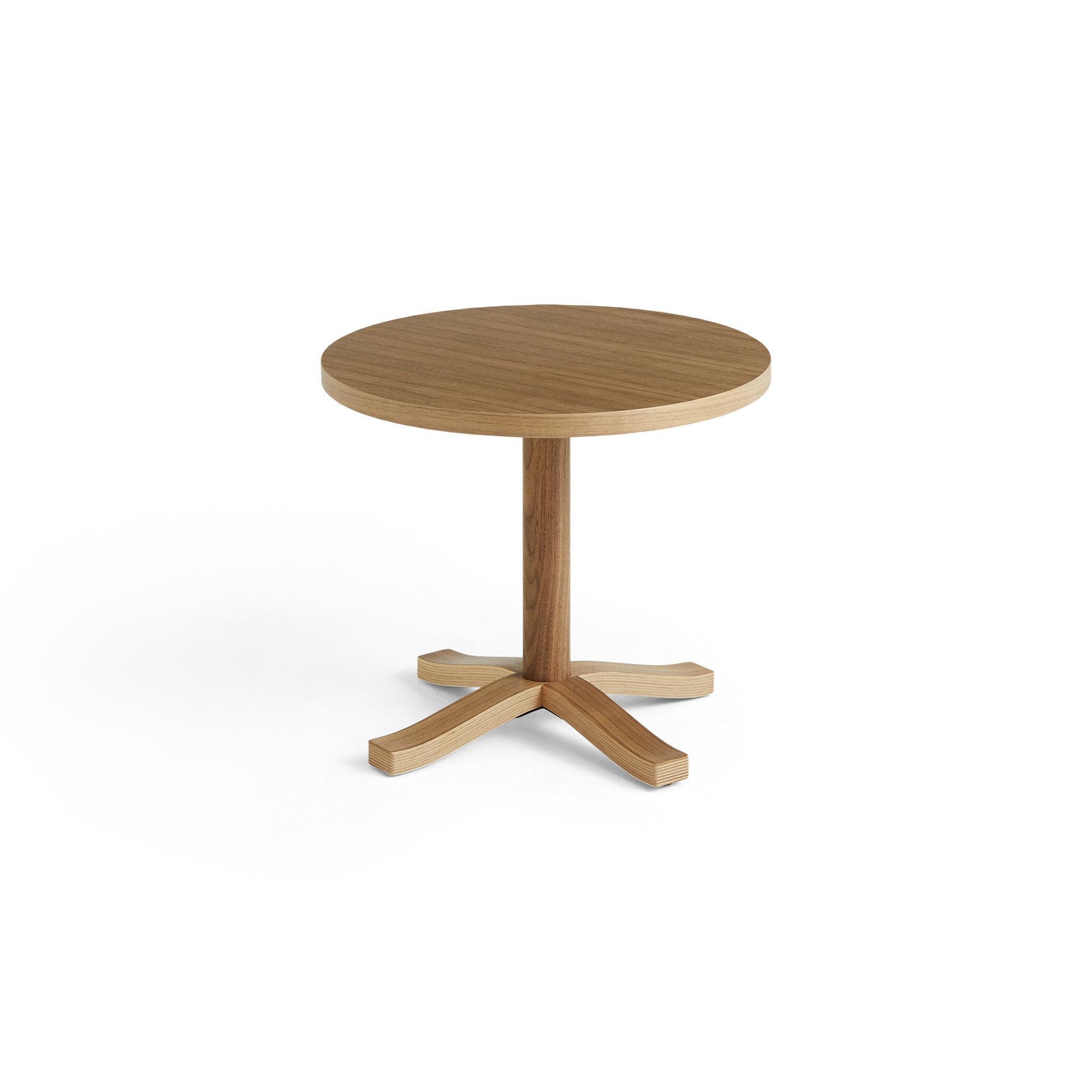 HAY Table Basse Pastis Ø46 x H40 Noyer Laqué