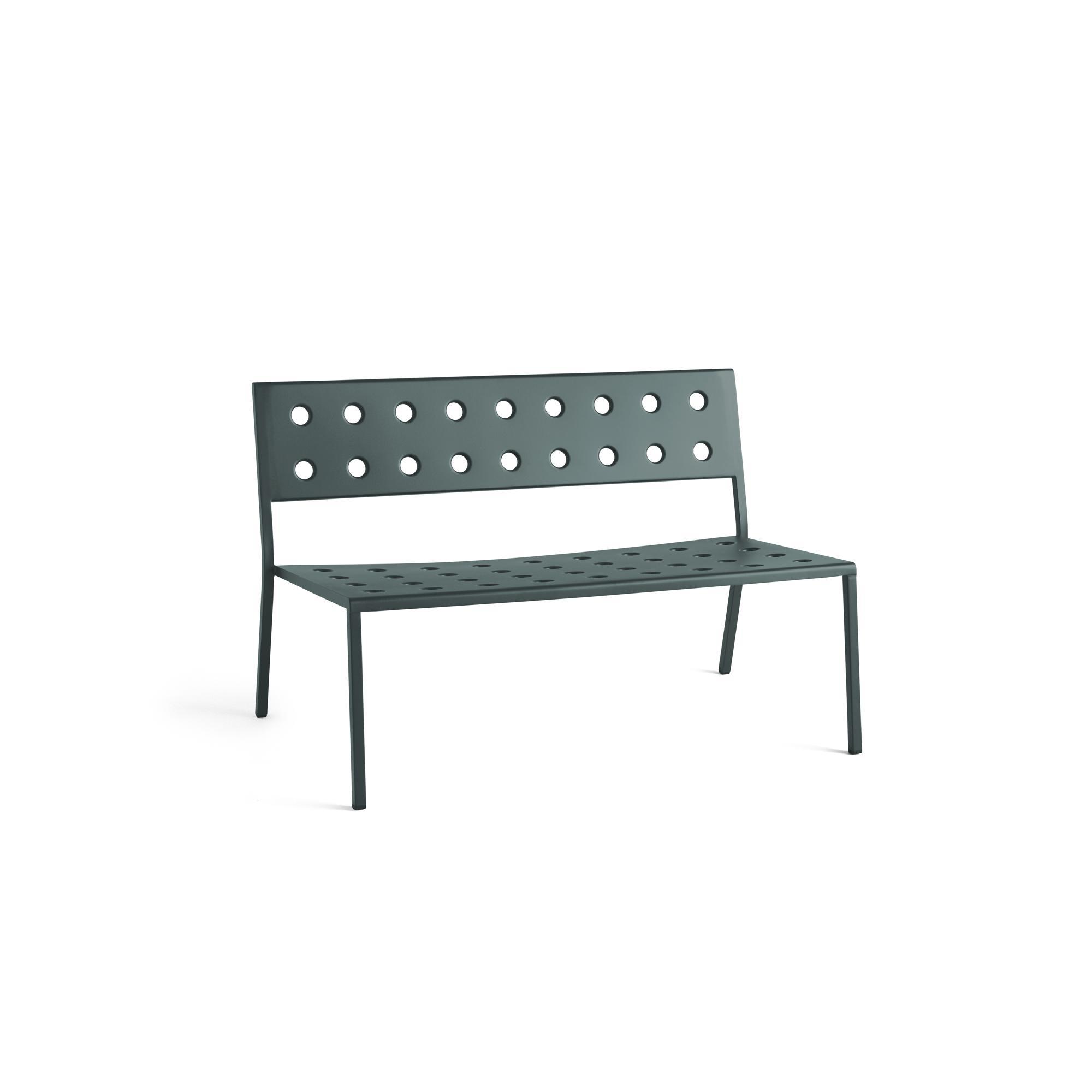 HAY Balcony Lounge Bench Dark Forest