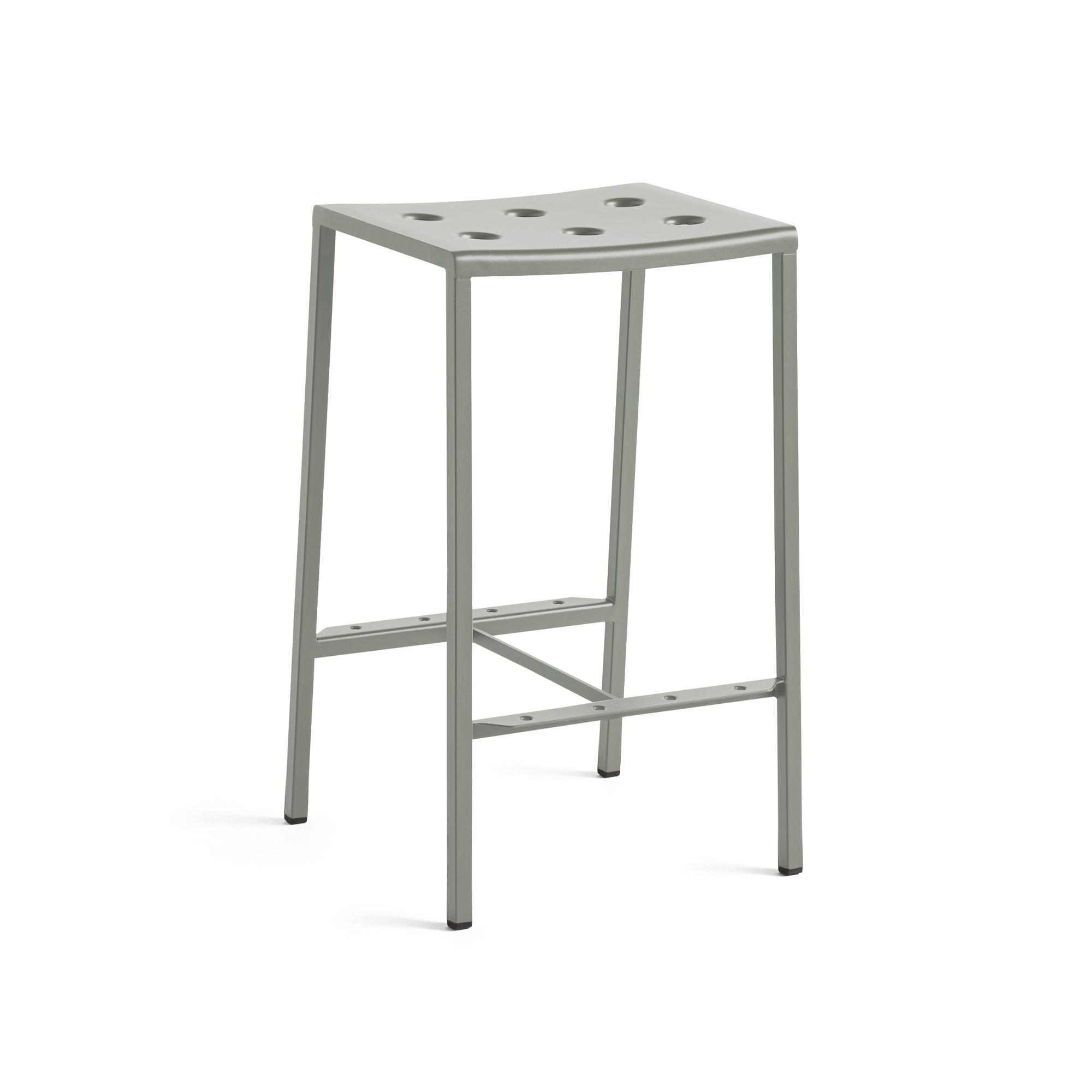 HAY Balcony Barstool Low H65 Desert Green