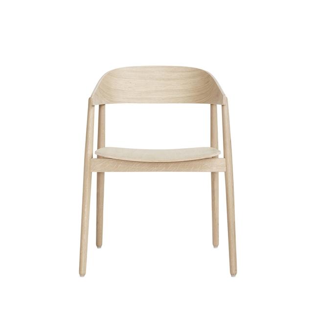 #3 - Andersen Furniture AC2 Spisebordsstol m. Armlæn Egetræ