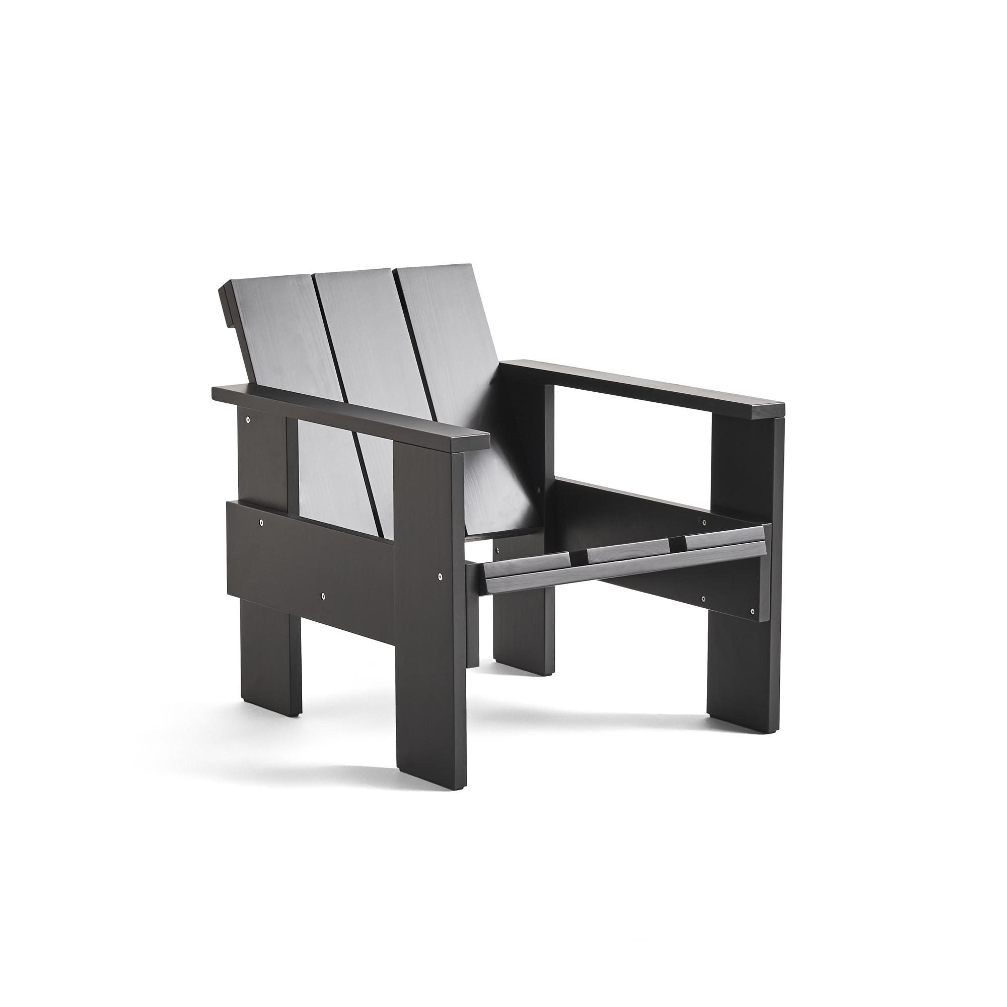 HAY Crate Armchair Black