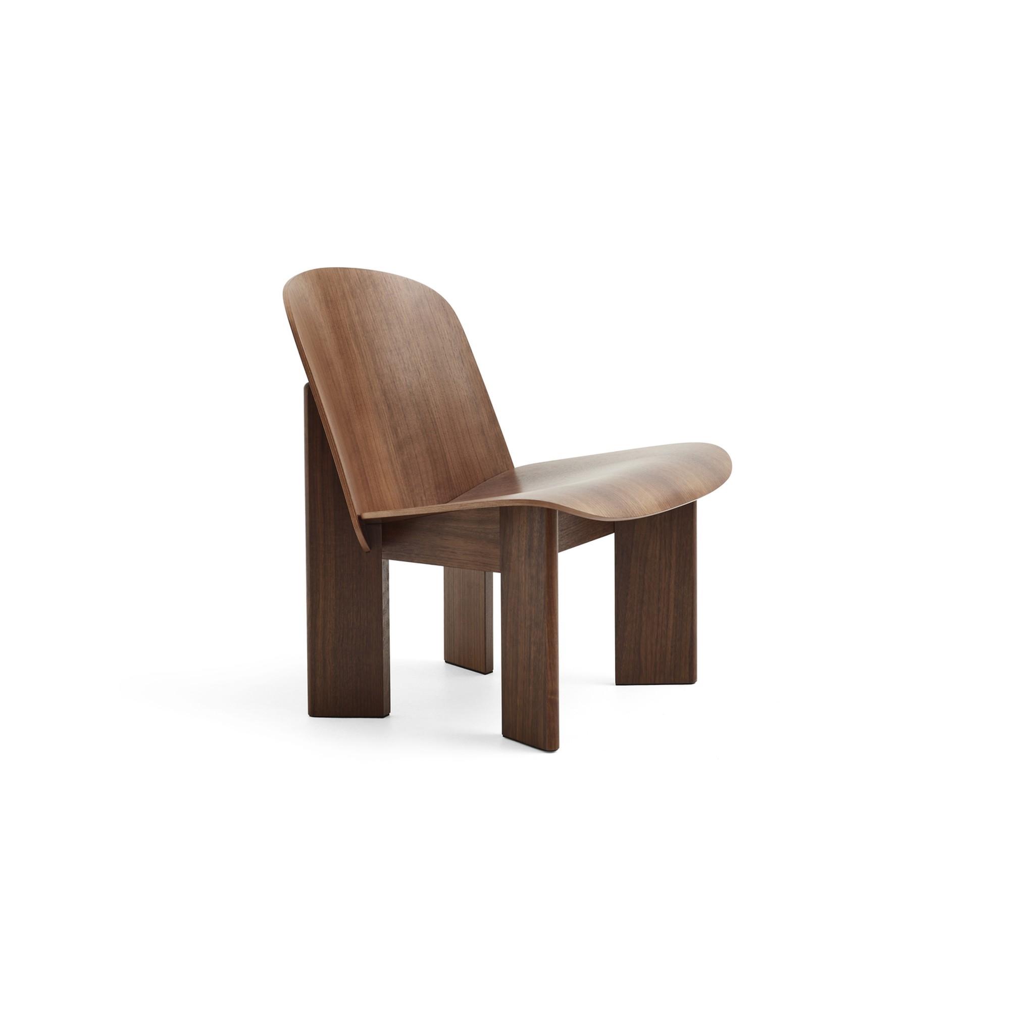 Fauteuil Chisel HAY en Noyer laqué