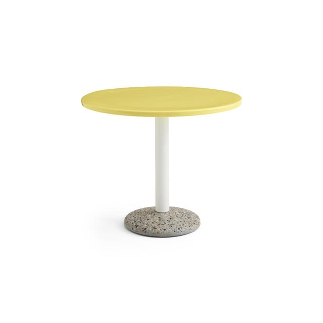 HAY Ceramic Spisebord Ø90 Bright Yellow