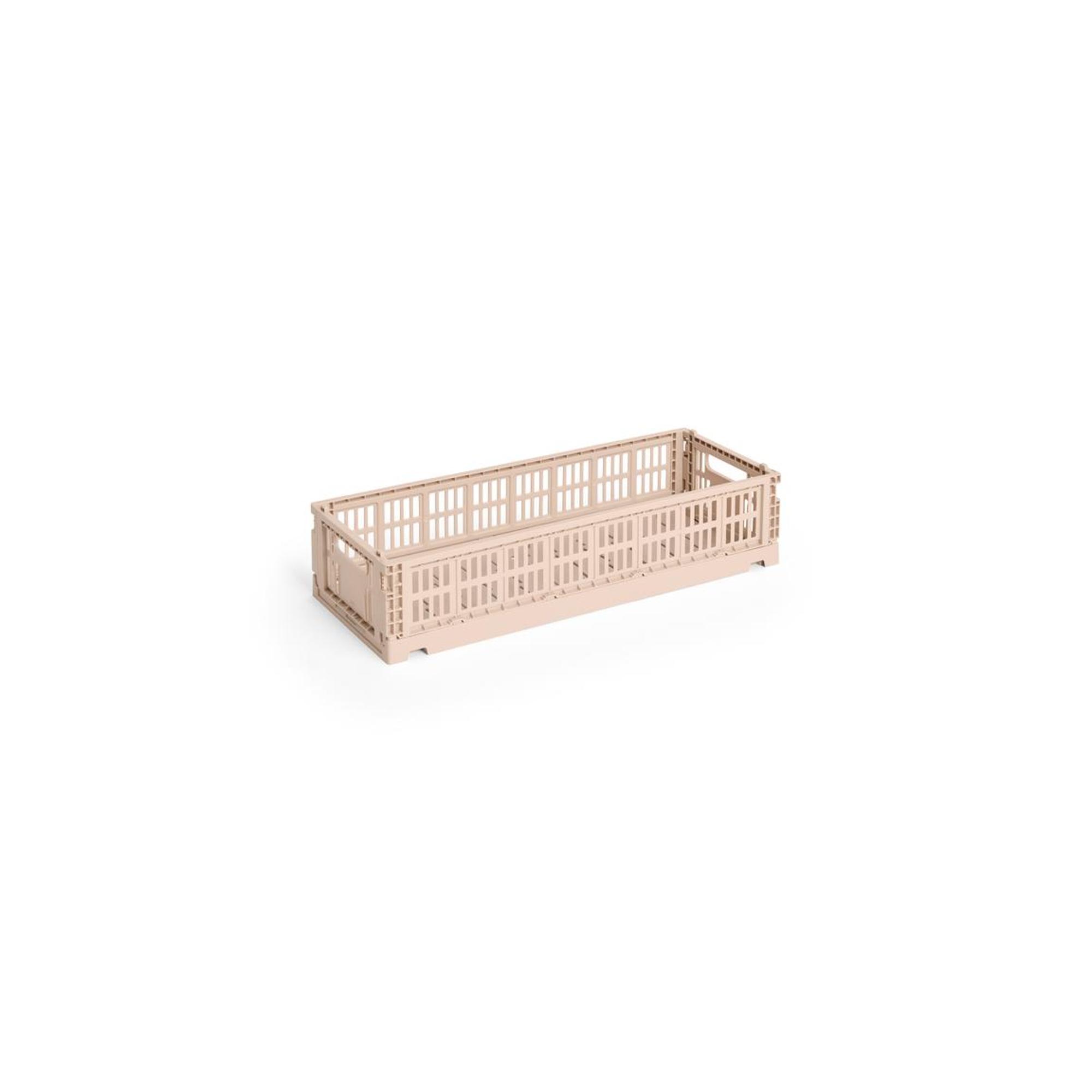 HAY Colour Crate Storage Box Mini Oblong Powder