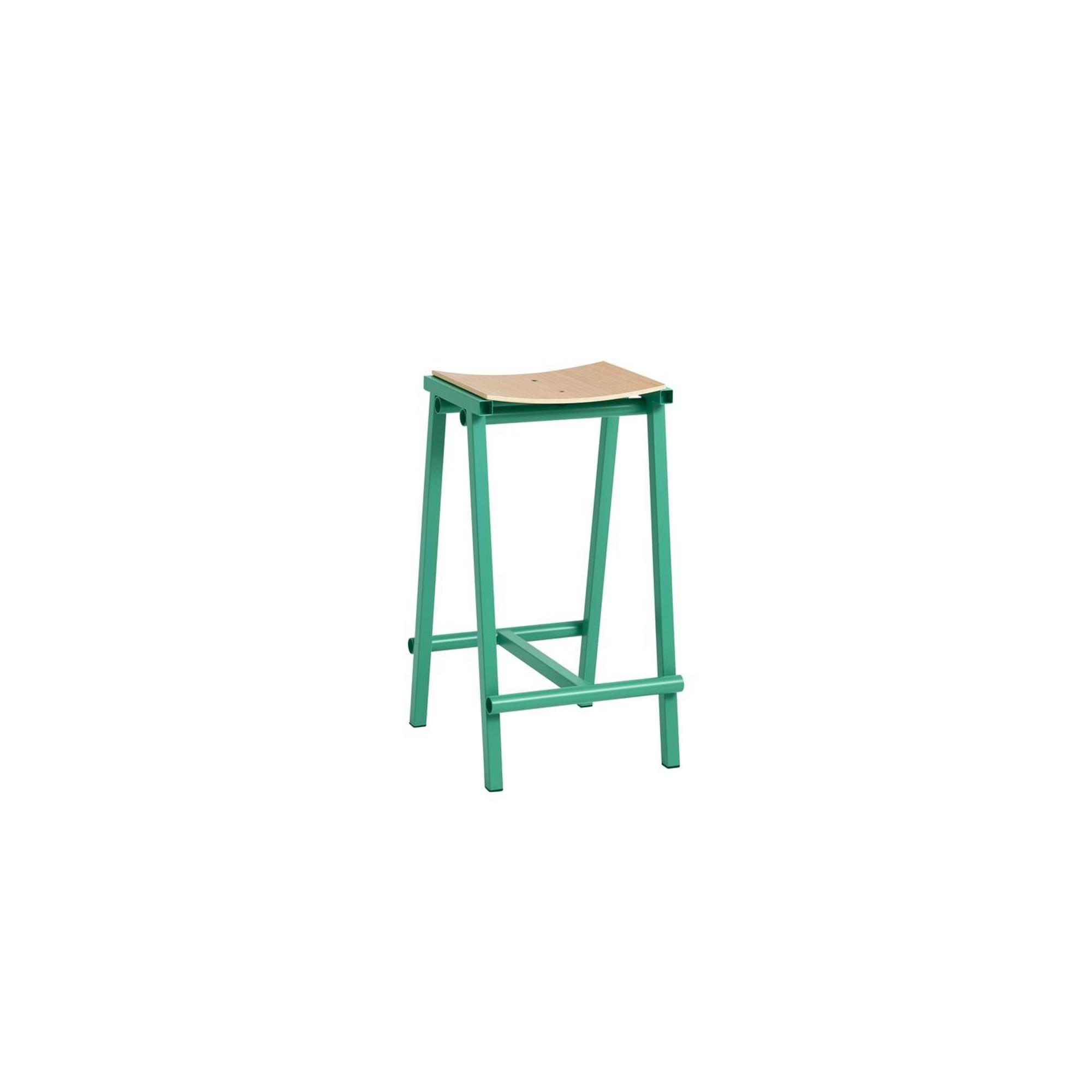 HAY Stool 8 Barhocker H65 Soft Jade
