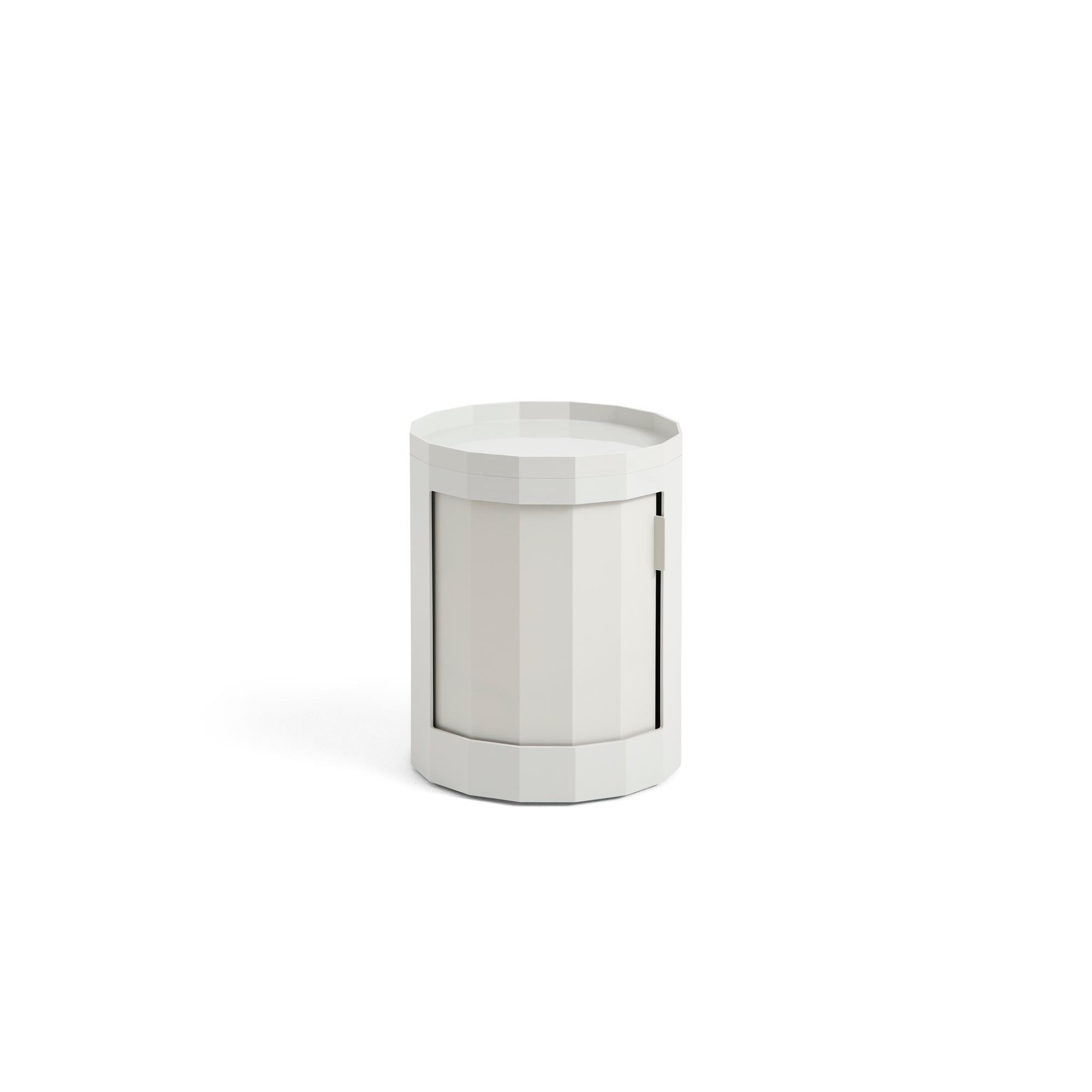 HAY Facet Side Table Low Misty Grey