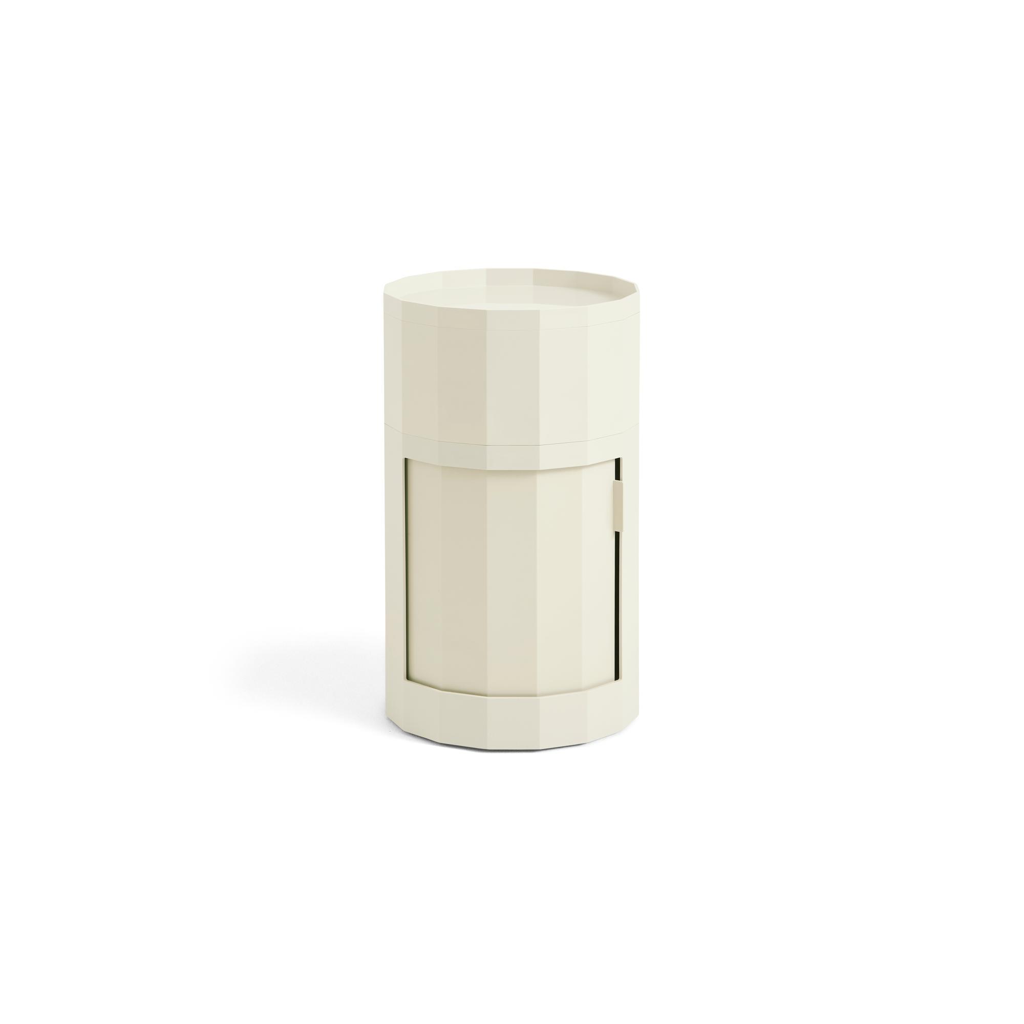 HAY Facet Side Table High Eggshell