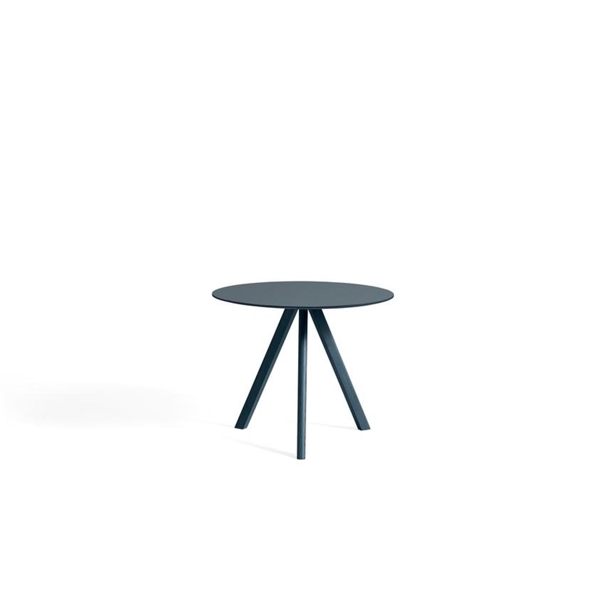 HAY CPH20 Spisebord Ø90 Deep Blue/Smokey Blue