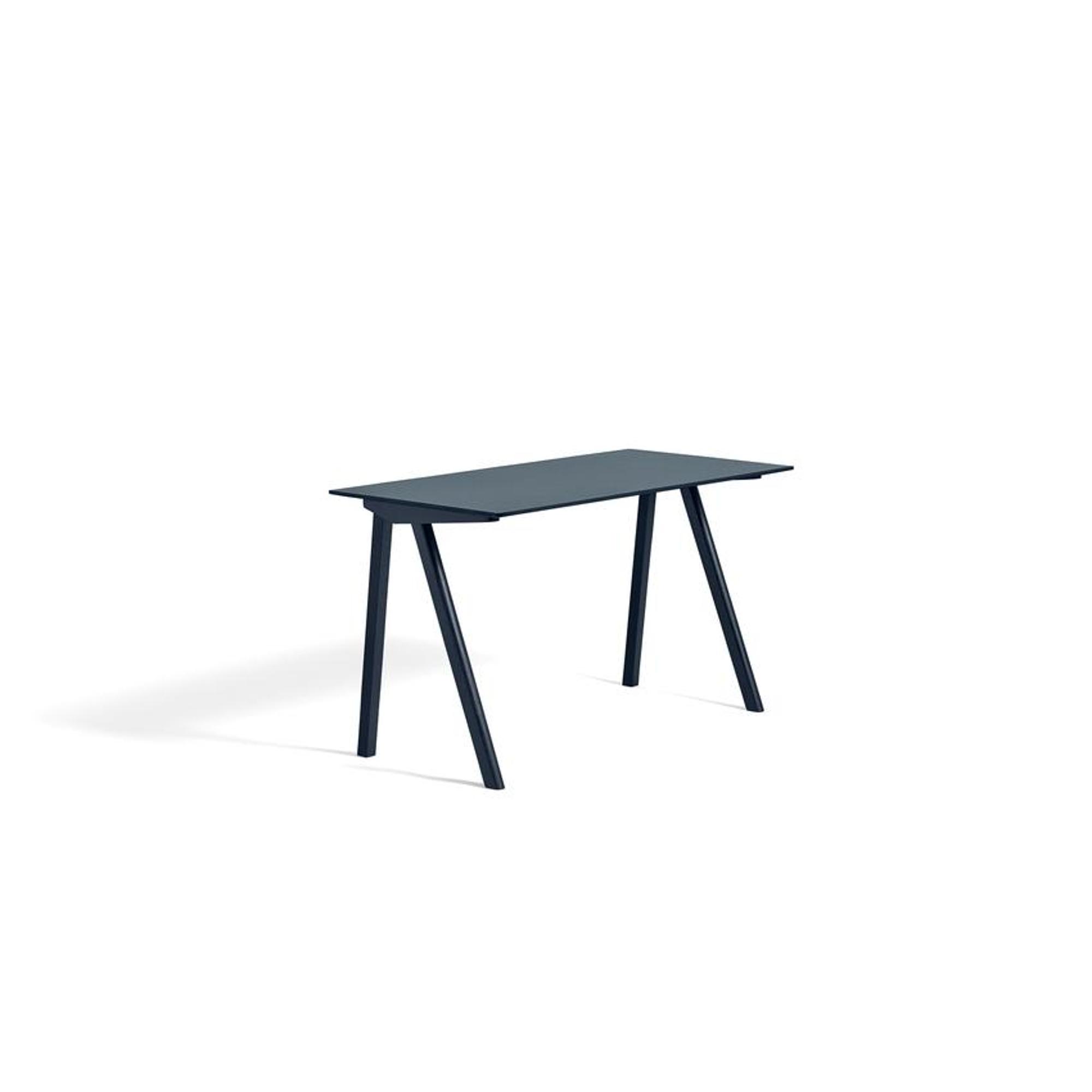 HAY CPH90 Skrivebord L130 Deep Blue/Smokey Blue