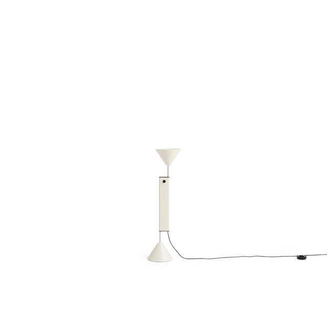 HAY Vit Golvlampa Krämfärgad