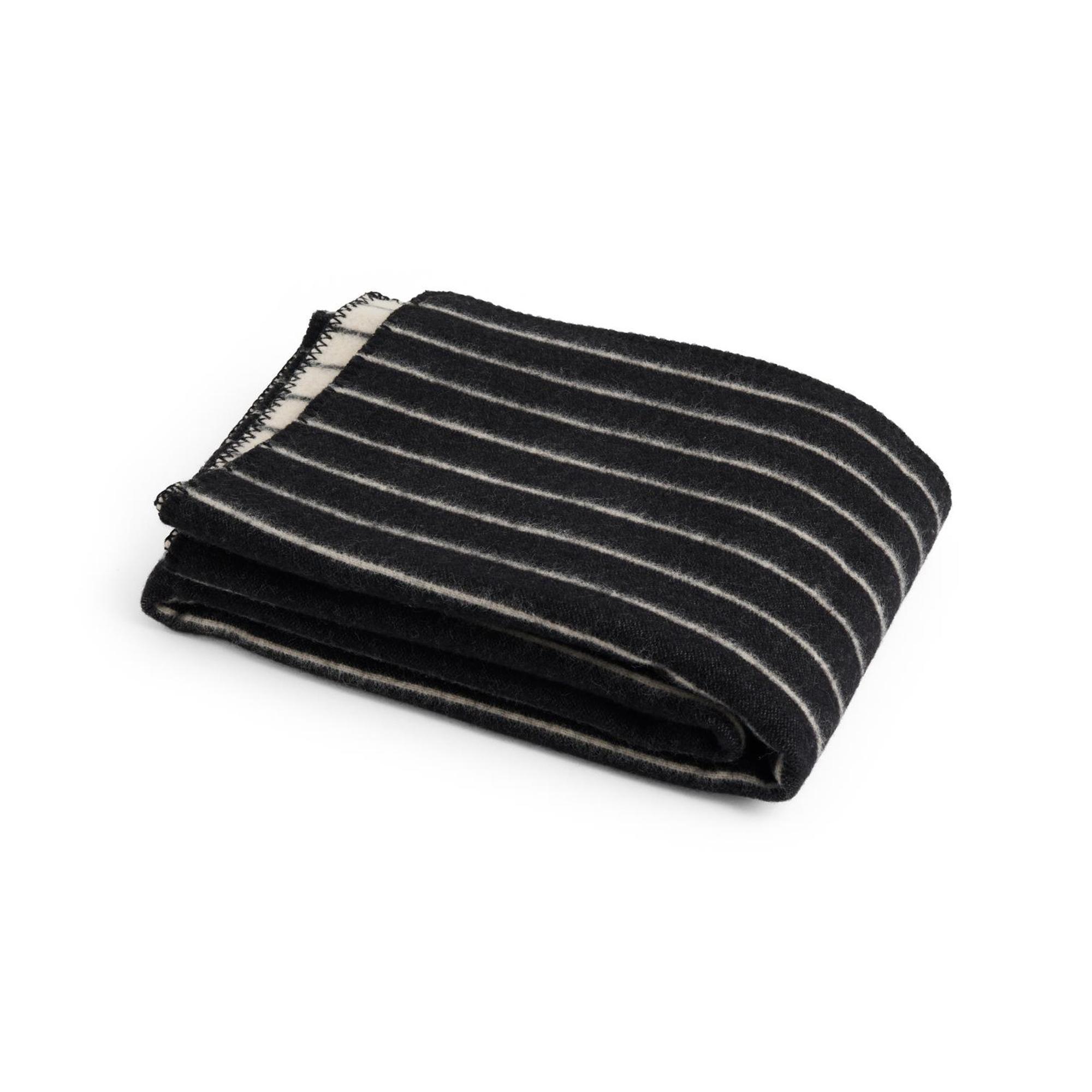 HAY Outdoor Market Tæppe 130x180 Sort/Beige