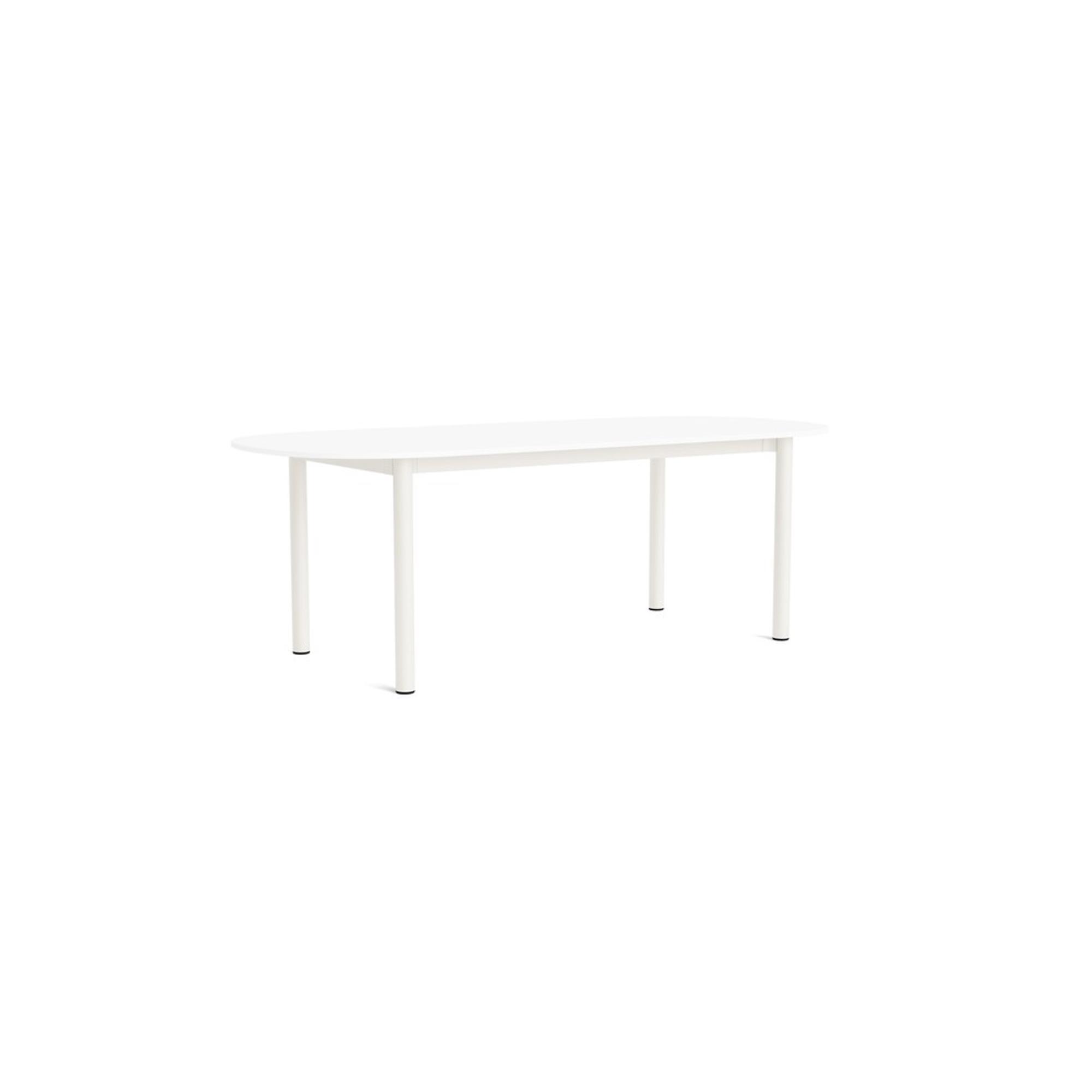 HAY Annex Oblong Eettafel L220 Wit/Crème