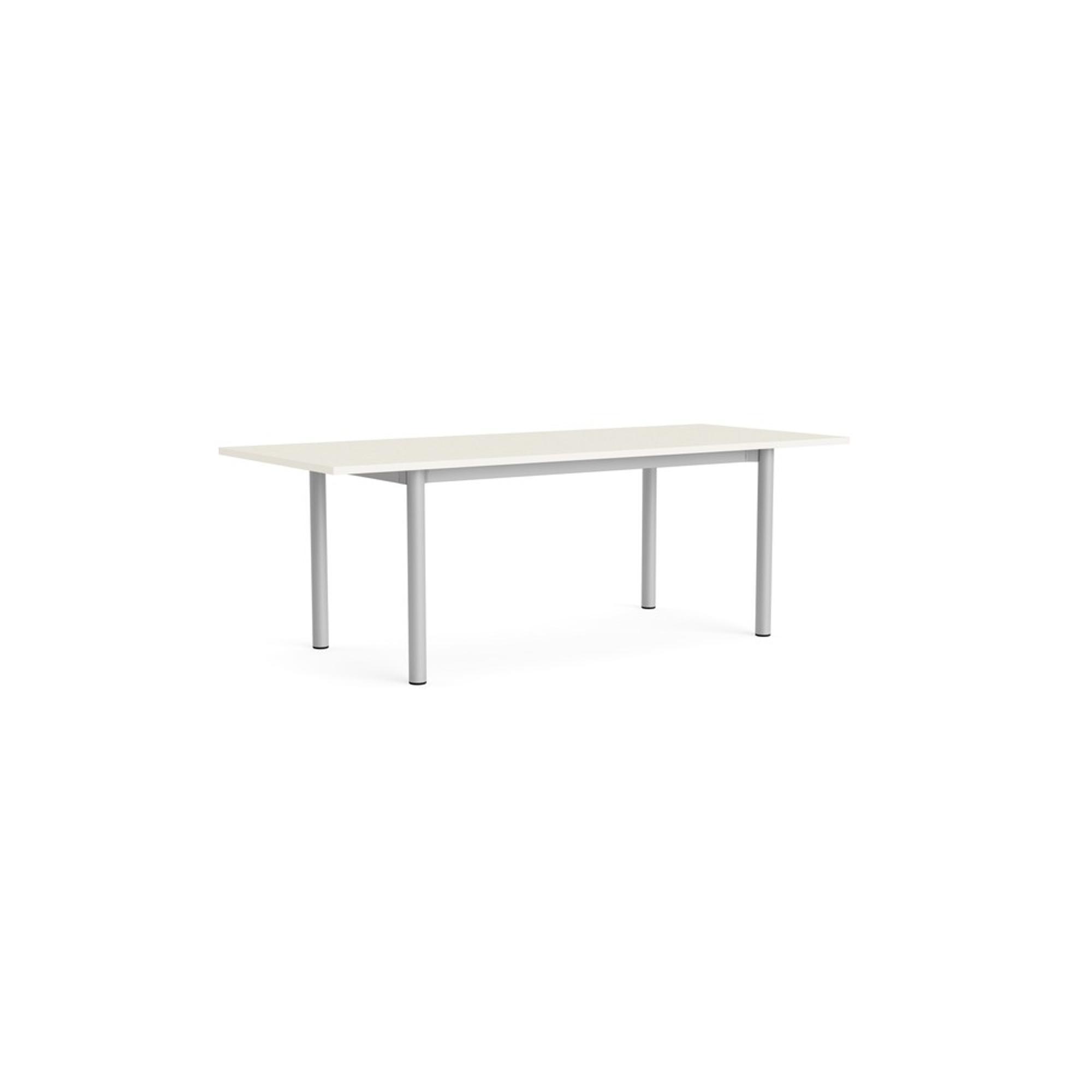HAY Annex Overhang Eettafel L220 Katoen Crème/ Aluminium