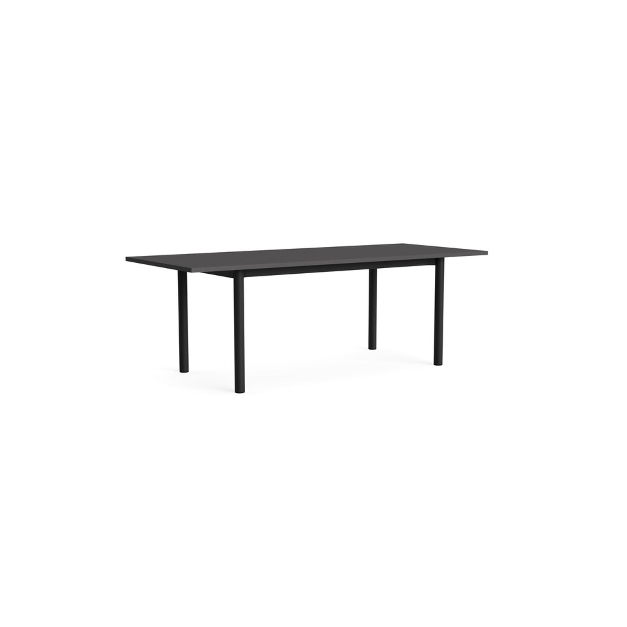 HAY Annex Overhang Eettafel L220 Donkergrijs/Antraciet
