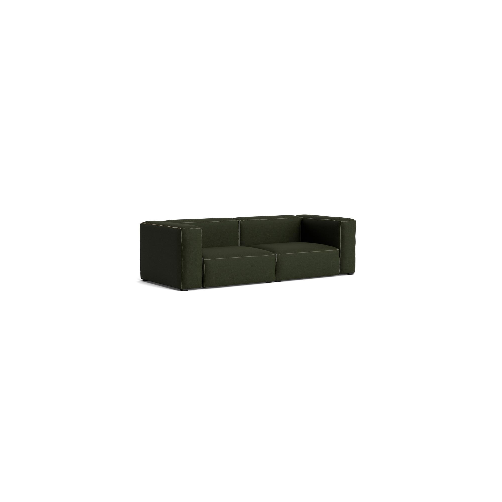 HAY Mags Soft 2.5-Seater Sofa Combination 1 Maglia Dark Green