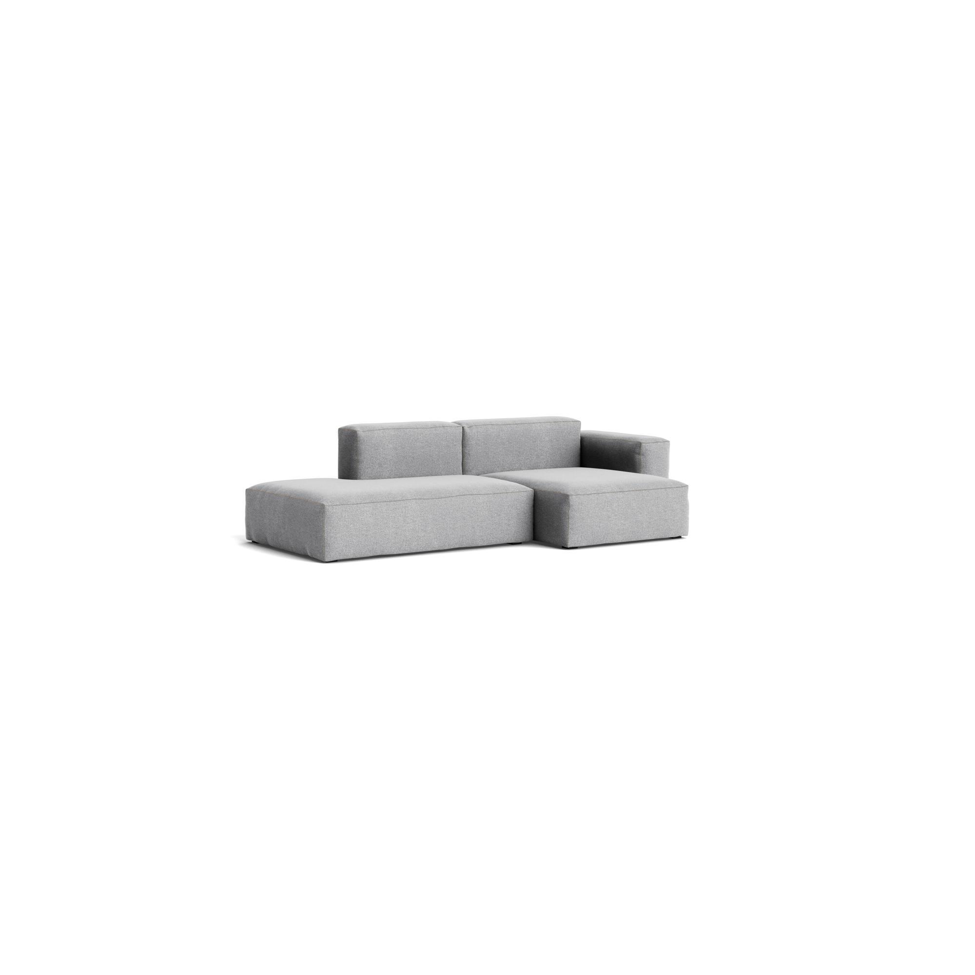 HAY Mags Soft Low 2,5-Sitzer Sofa Kombination 3 Rechts Hallingdal 130