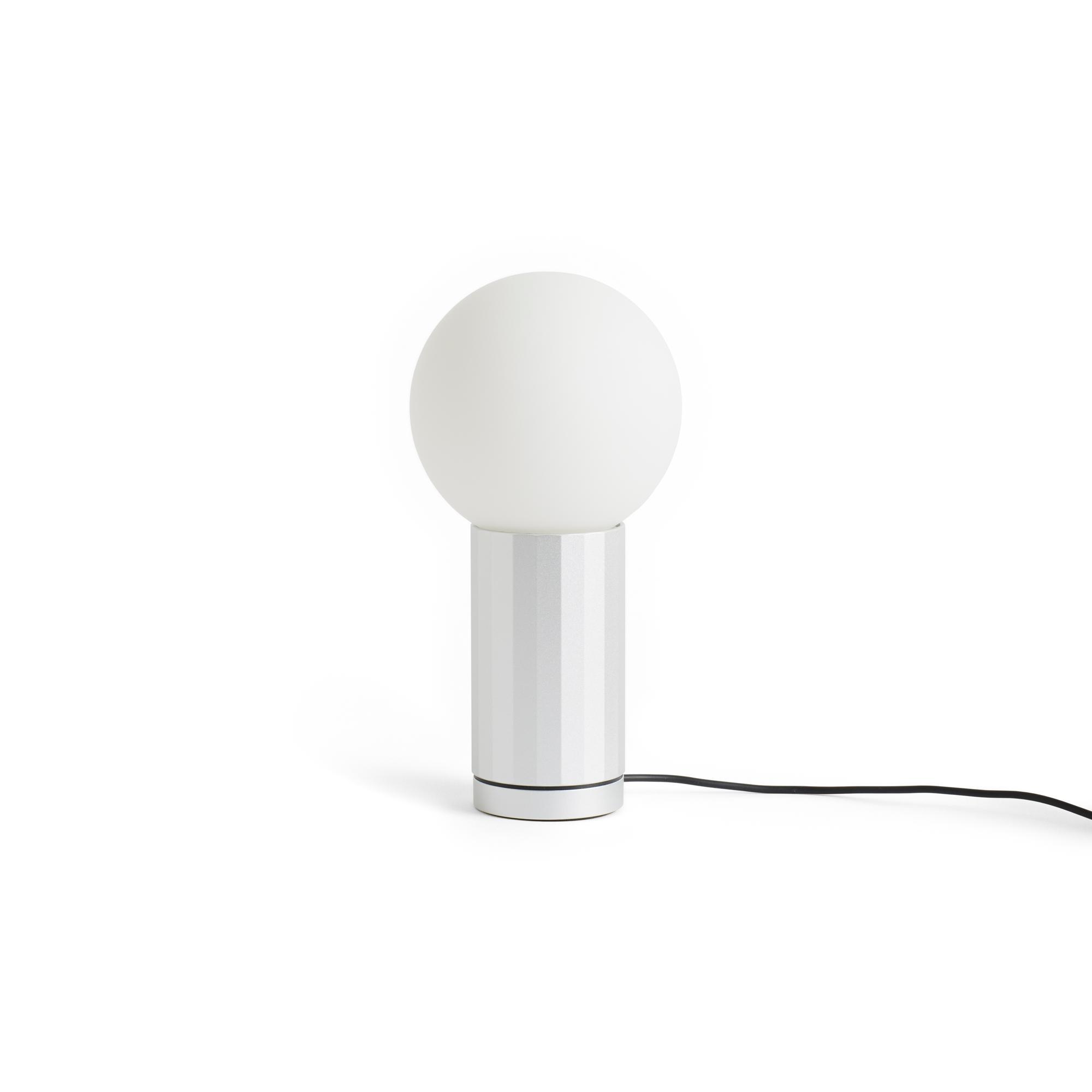 HAY Turn On Bordlampe Aluminium