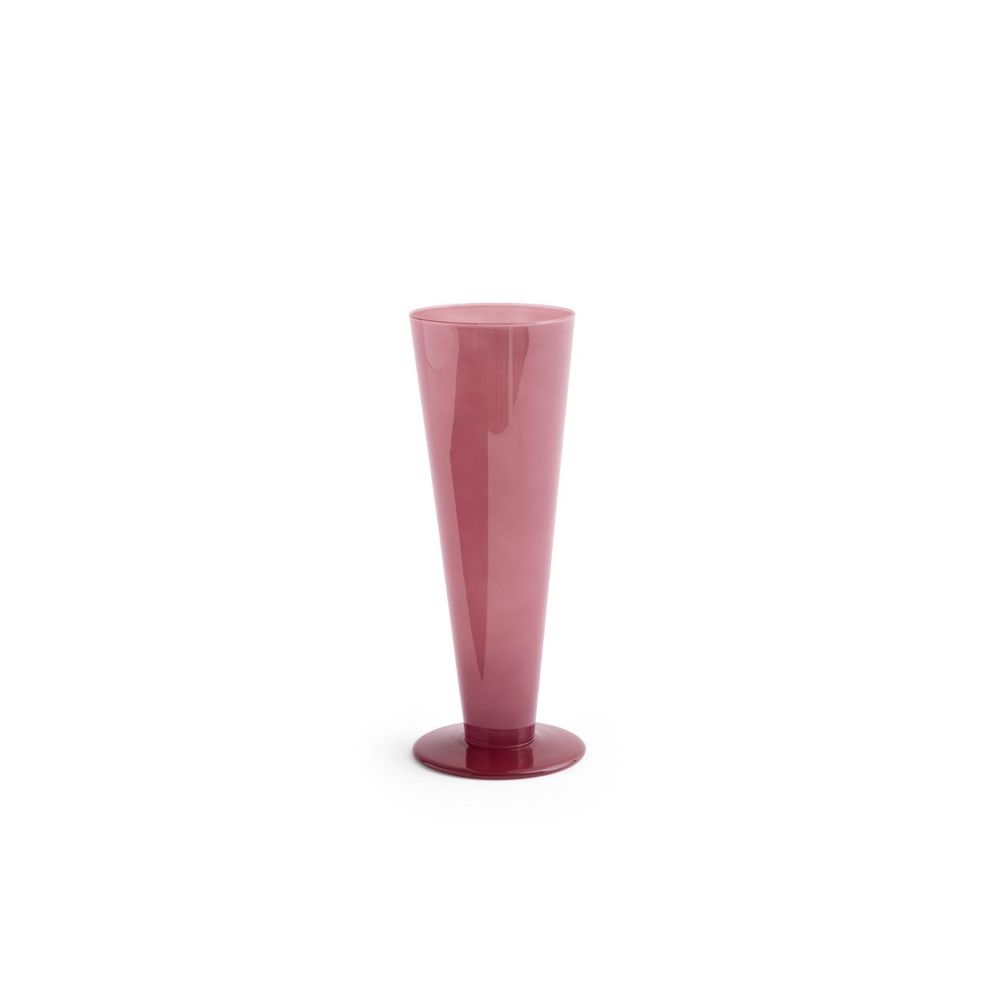 HAY Conical Vase Medium Rose/Dark Red