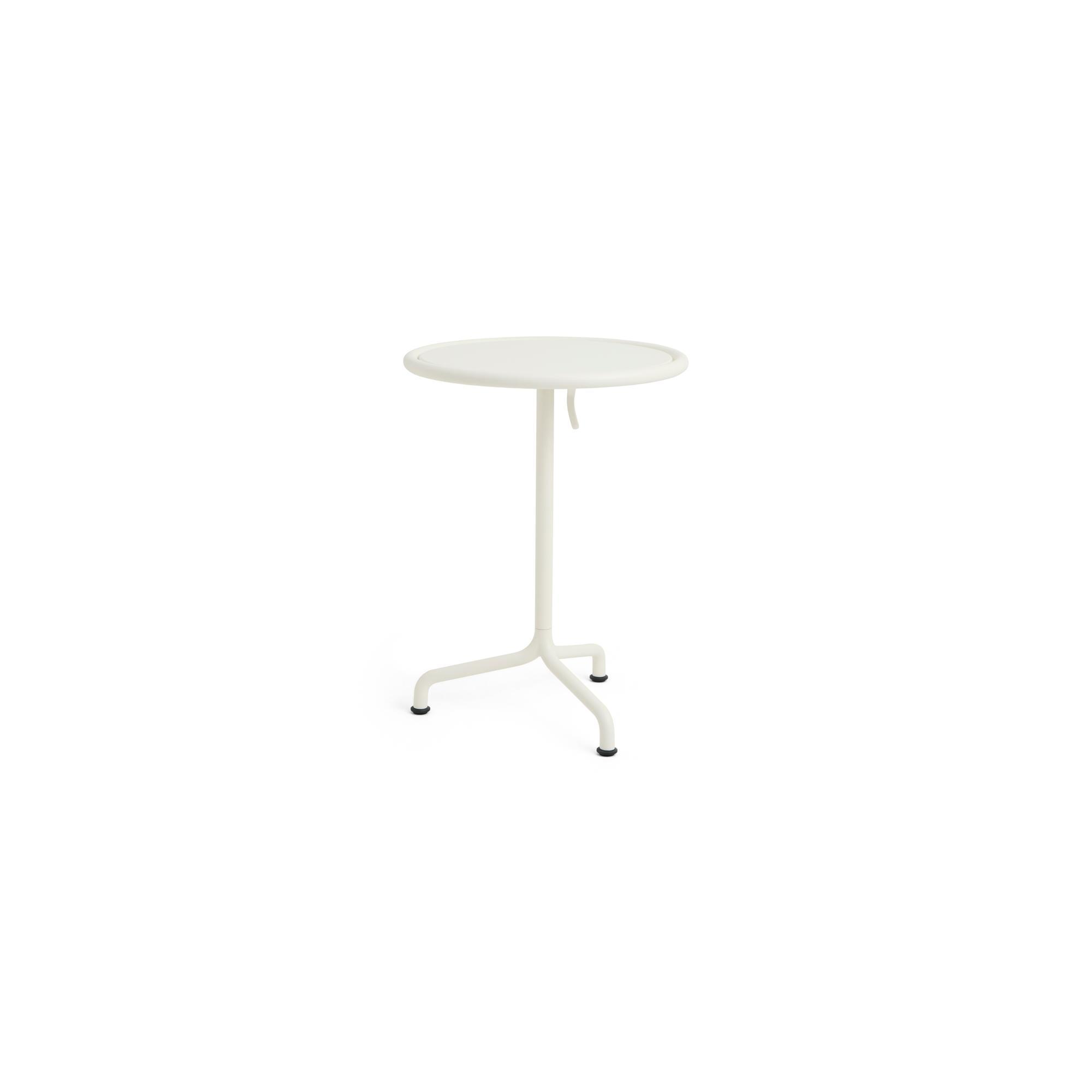 HAY Deville Tafel Ø55 Crème Wit
