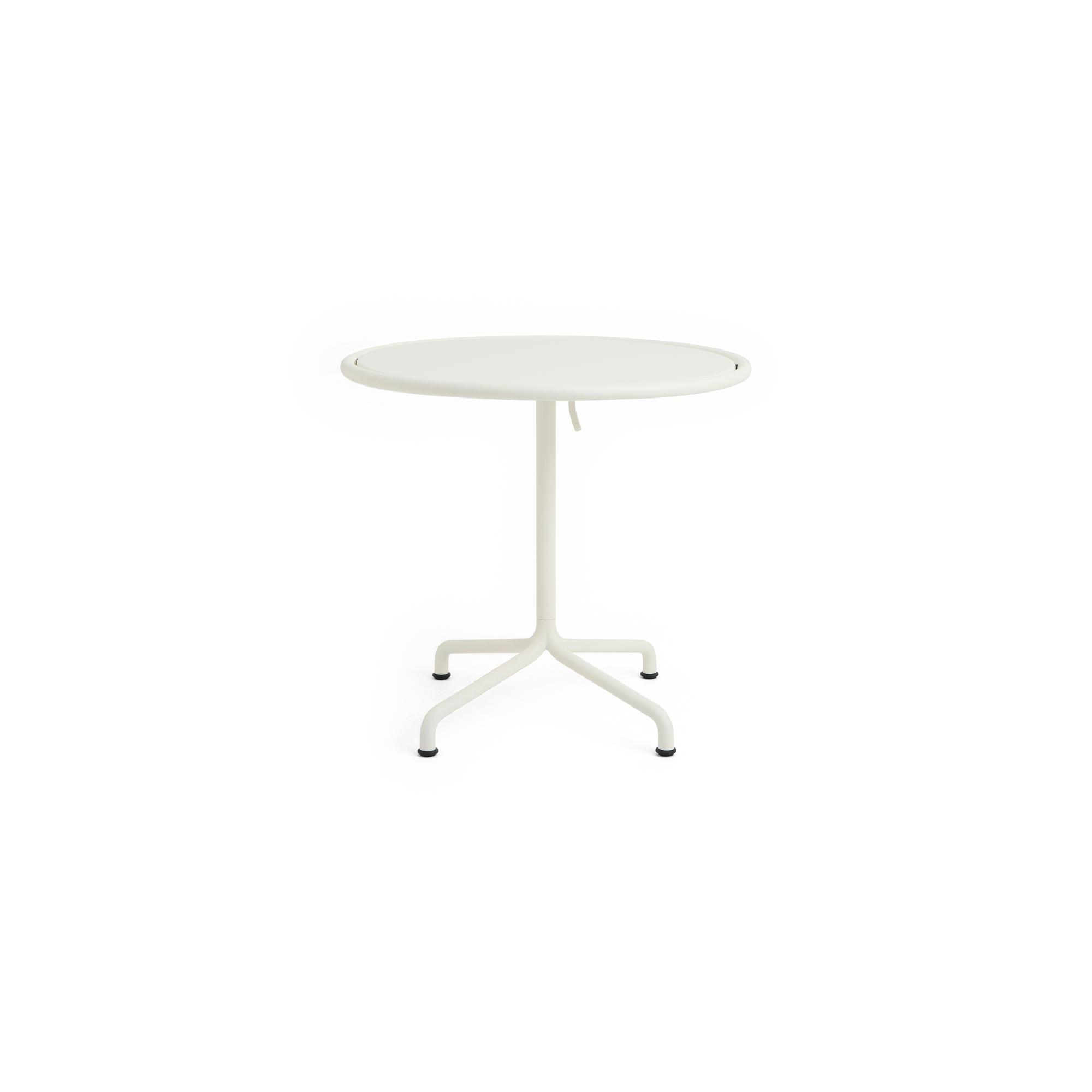 HAY Deville Tafel Ø80 Crème Wit
