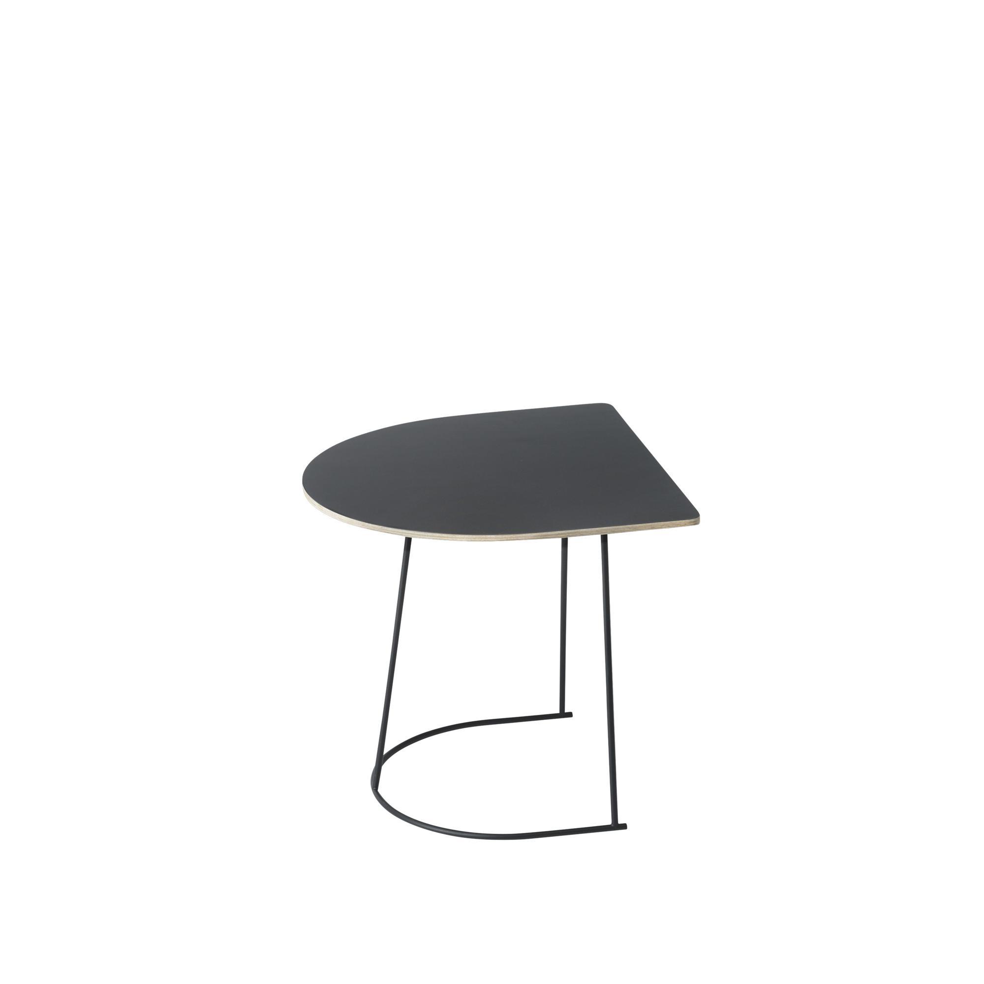 Muuto Airy Coffee Table Black Half Size