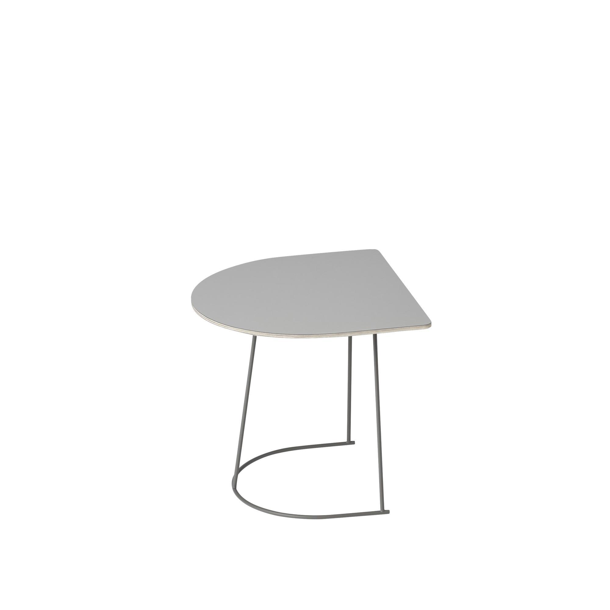 Muuto Airy Coffee Table Gray Half Size