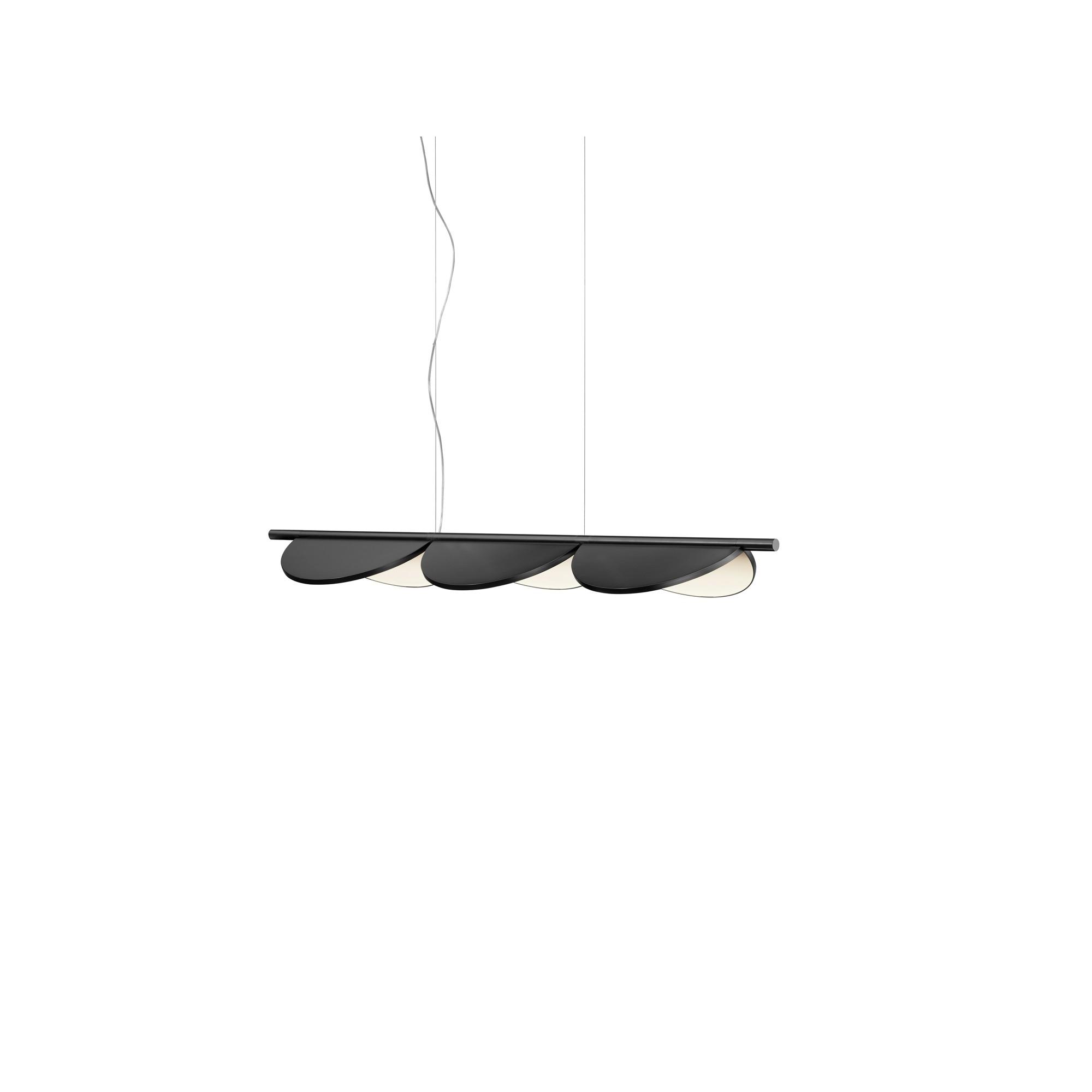 Flos Almendra Linear S3 Hanglamp Antraciet