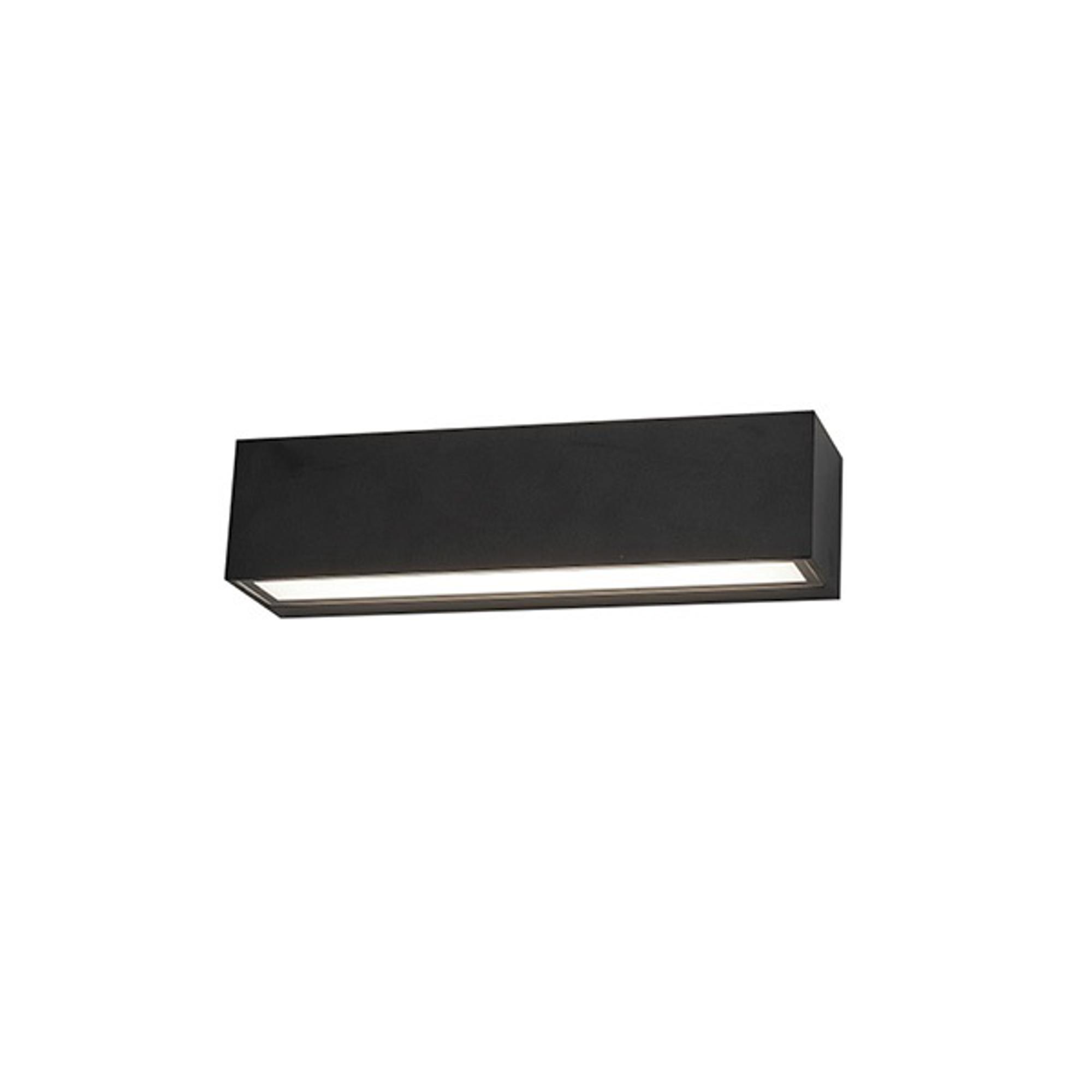 Antidark Brick Up/Down Outdoor Wall Lamp Black