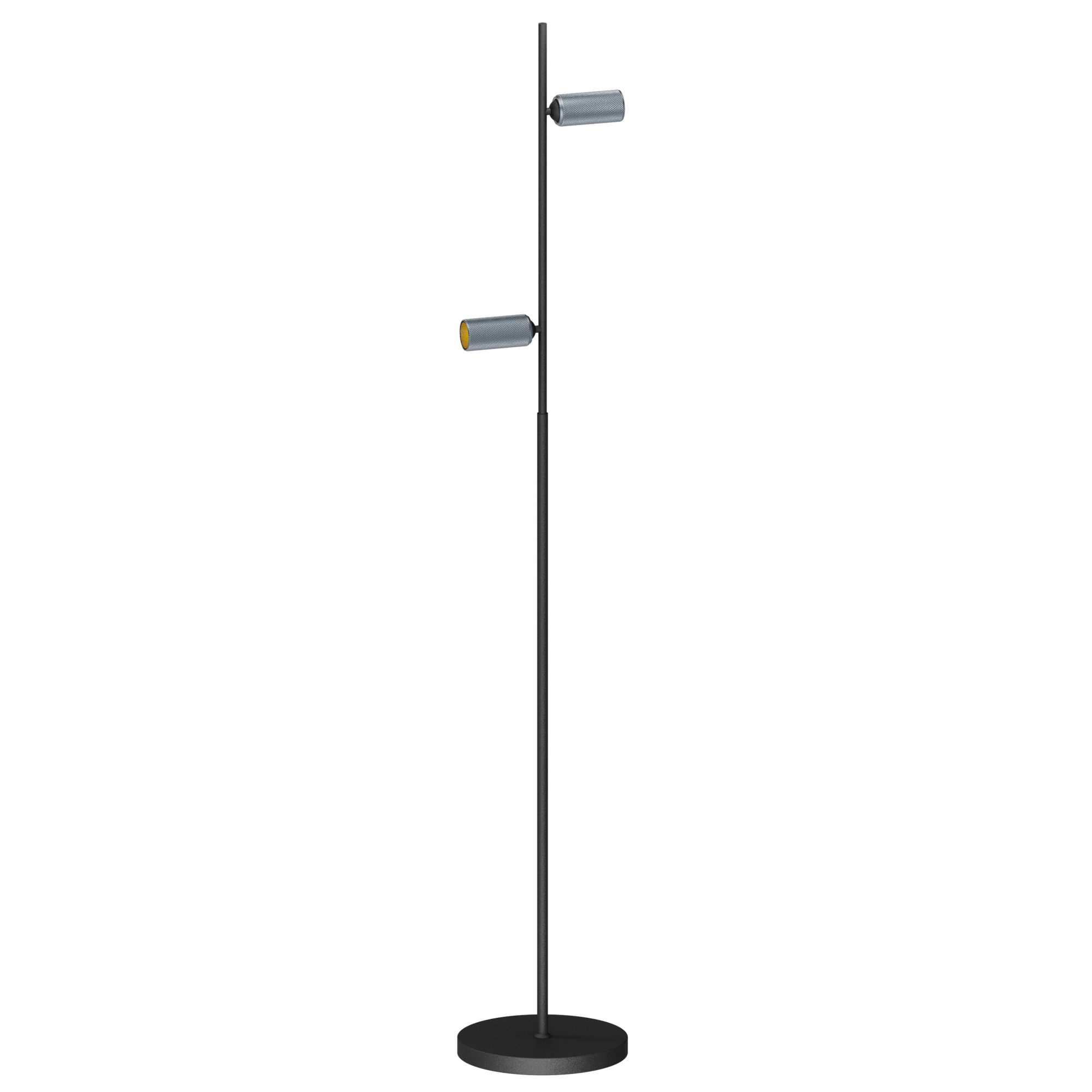 Antidark Decor F2 Floor Lamp Double Black/ Aluminum