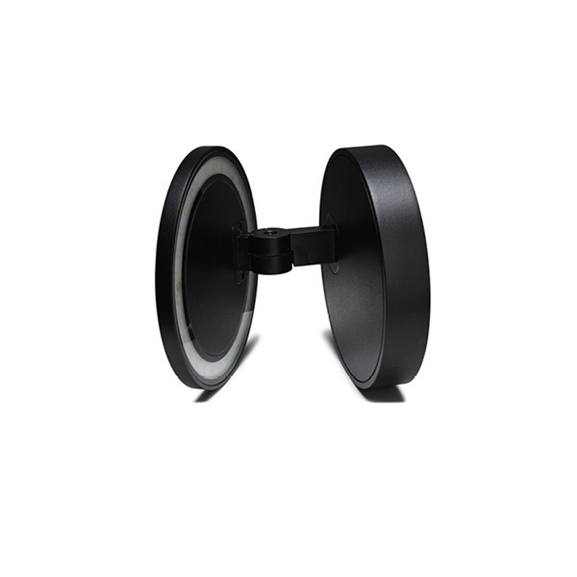 Antidark Dot Outdoor Wall Lamp Black