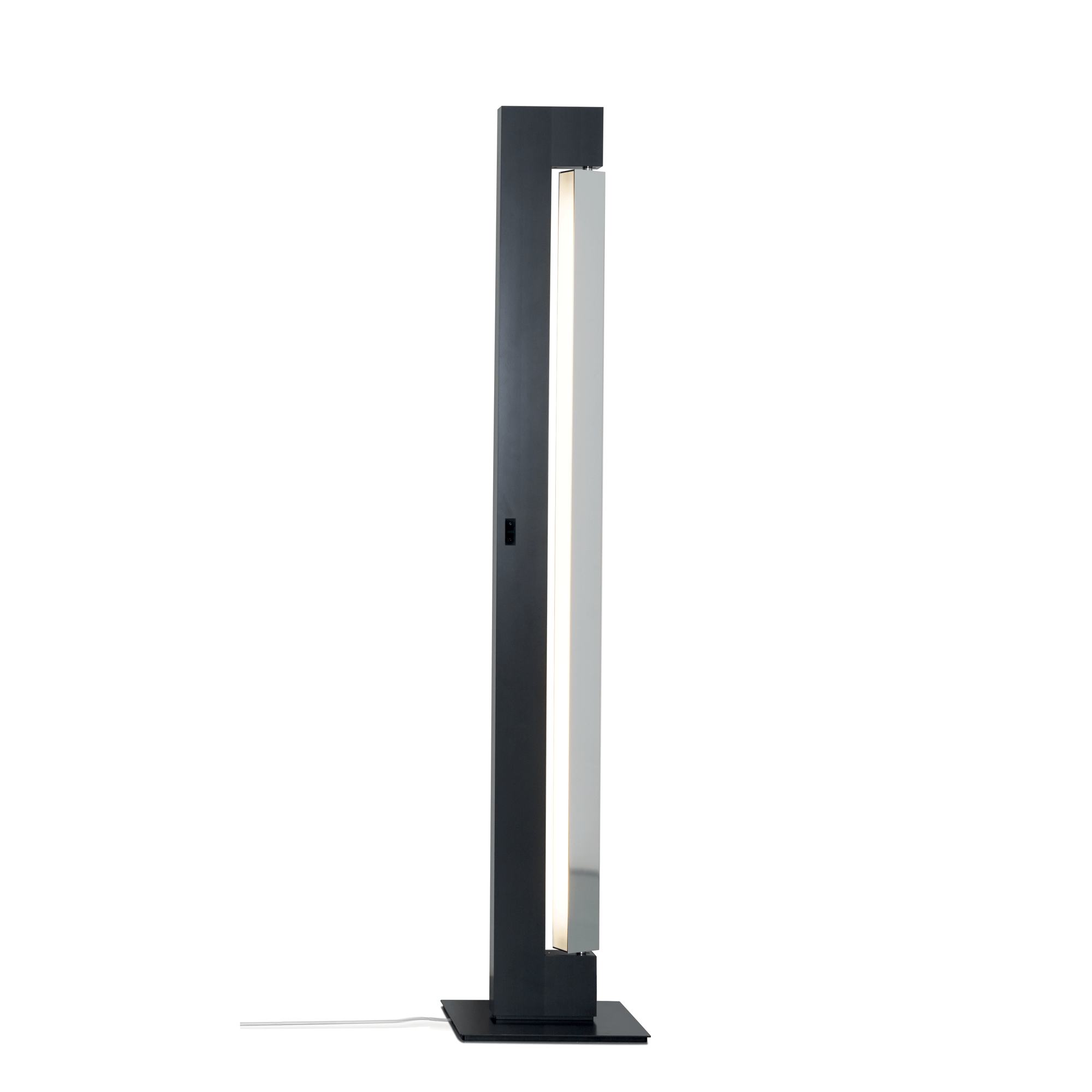 Nemo Ara Floor DTW Golvlampa Antracit/Polerad Aluminium