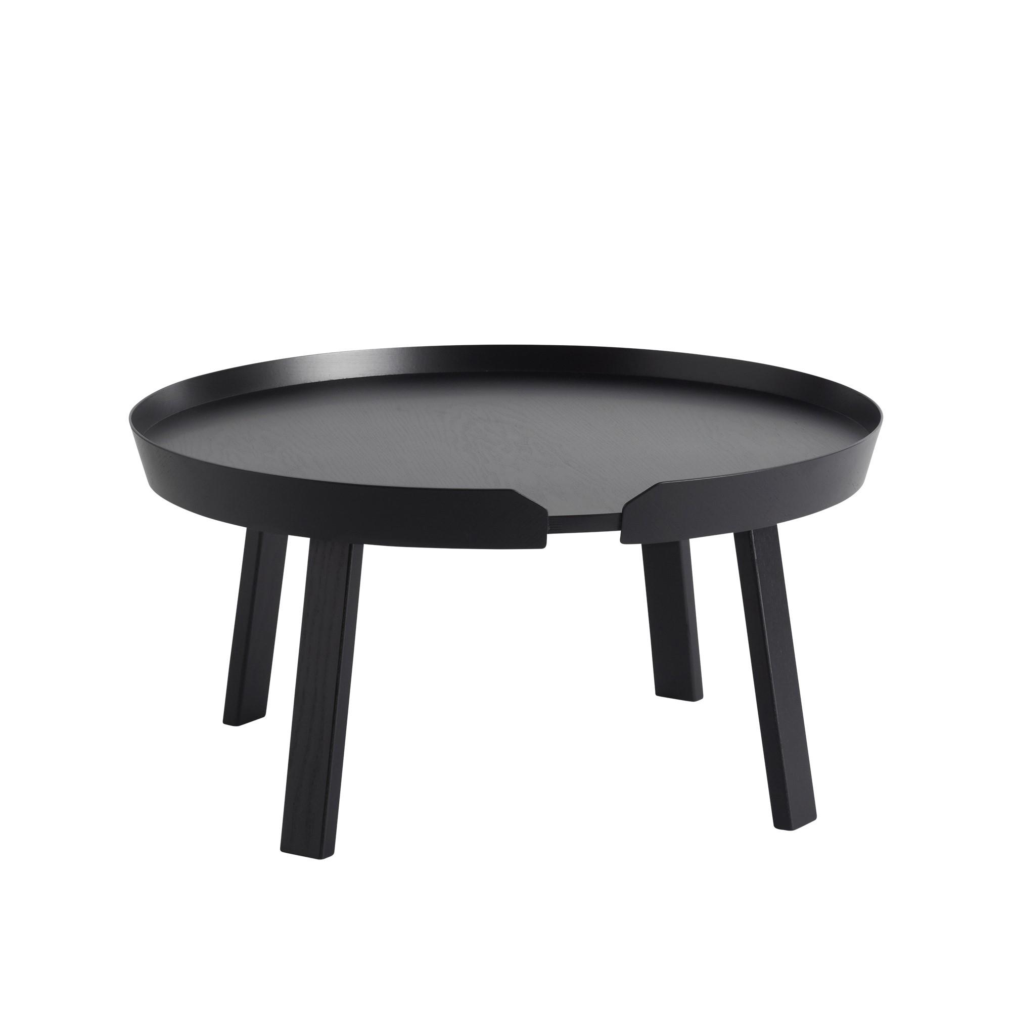 Muuto Around Coffee Table Black Large