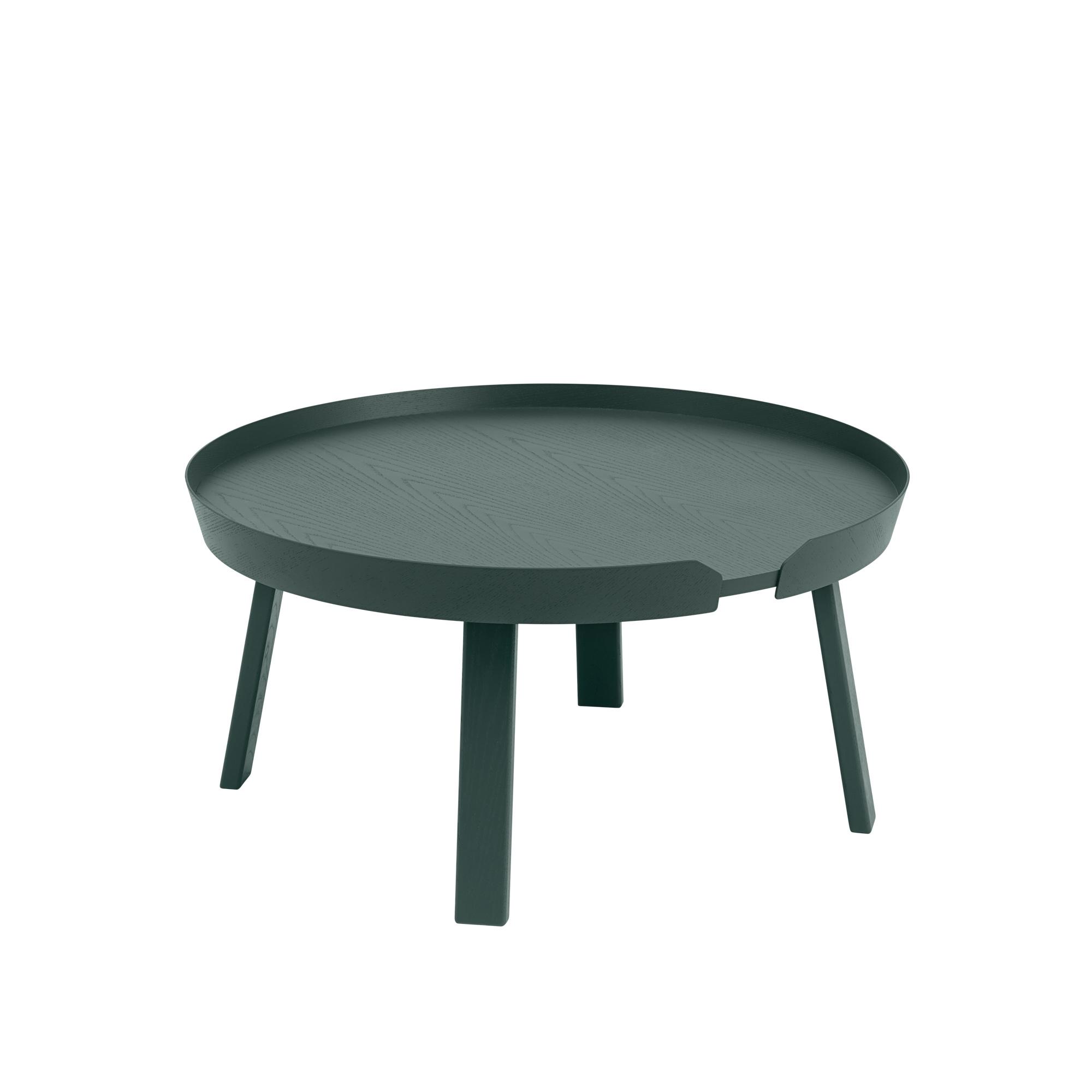 Muuto Around Coffee Table Dark Green Large