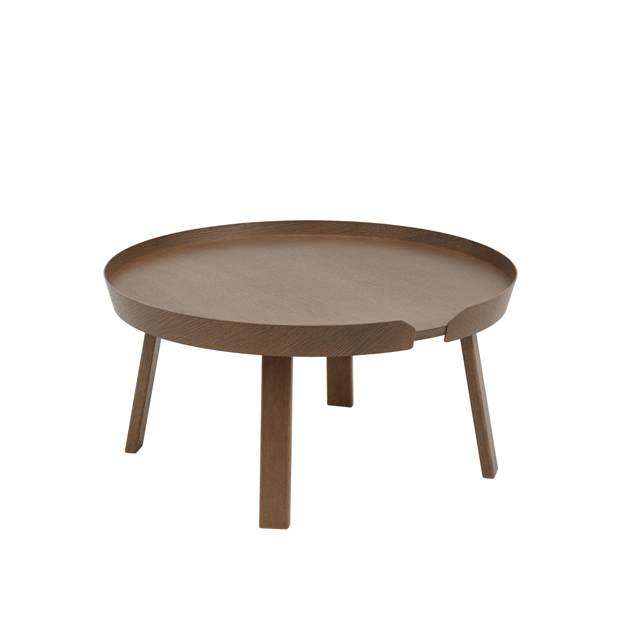 Muuto Around Coffee Table Dark Brown Large