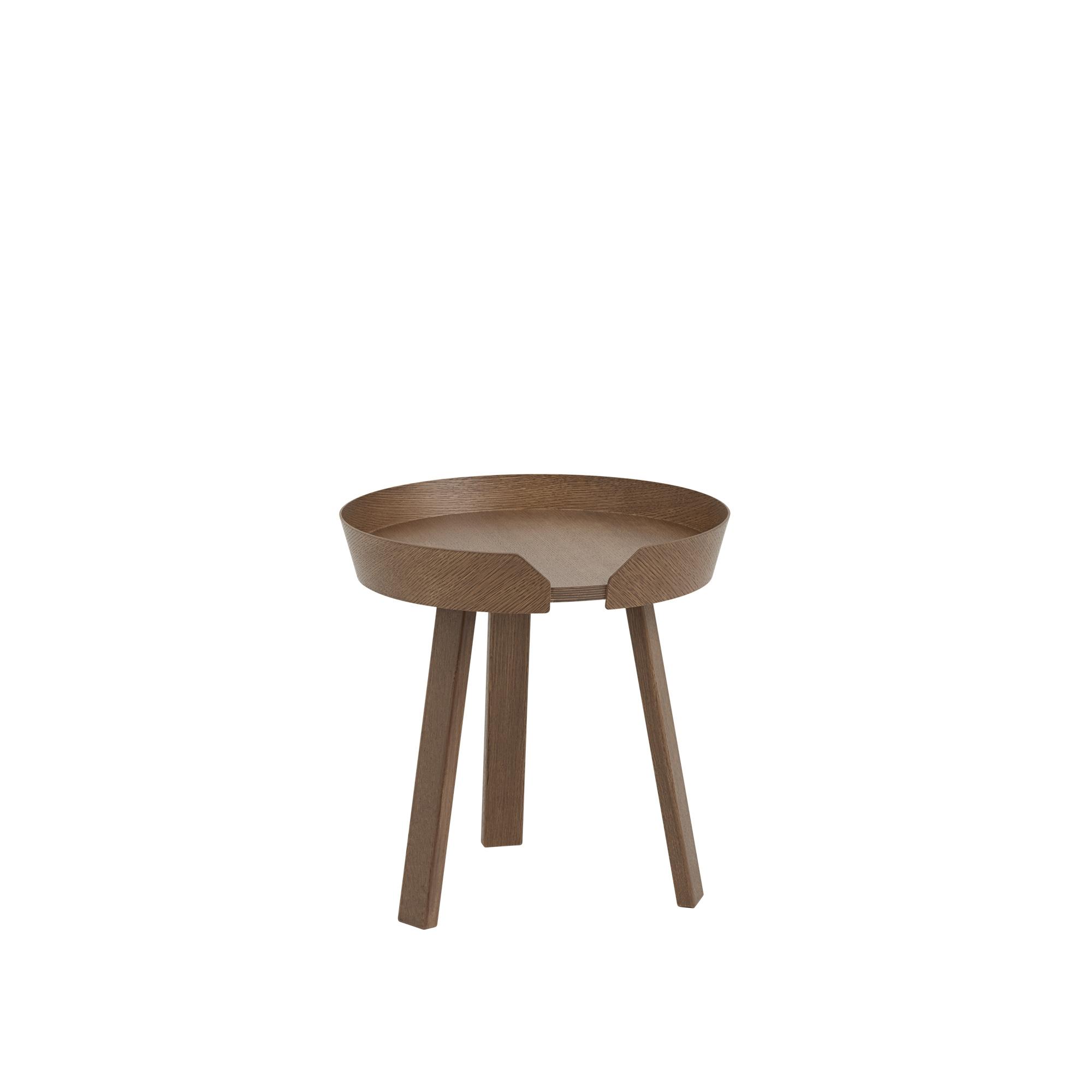 Muuto Around Coffee Table Dark Brown Small