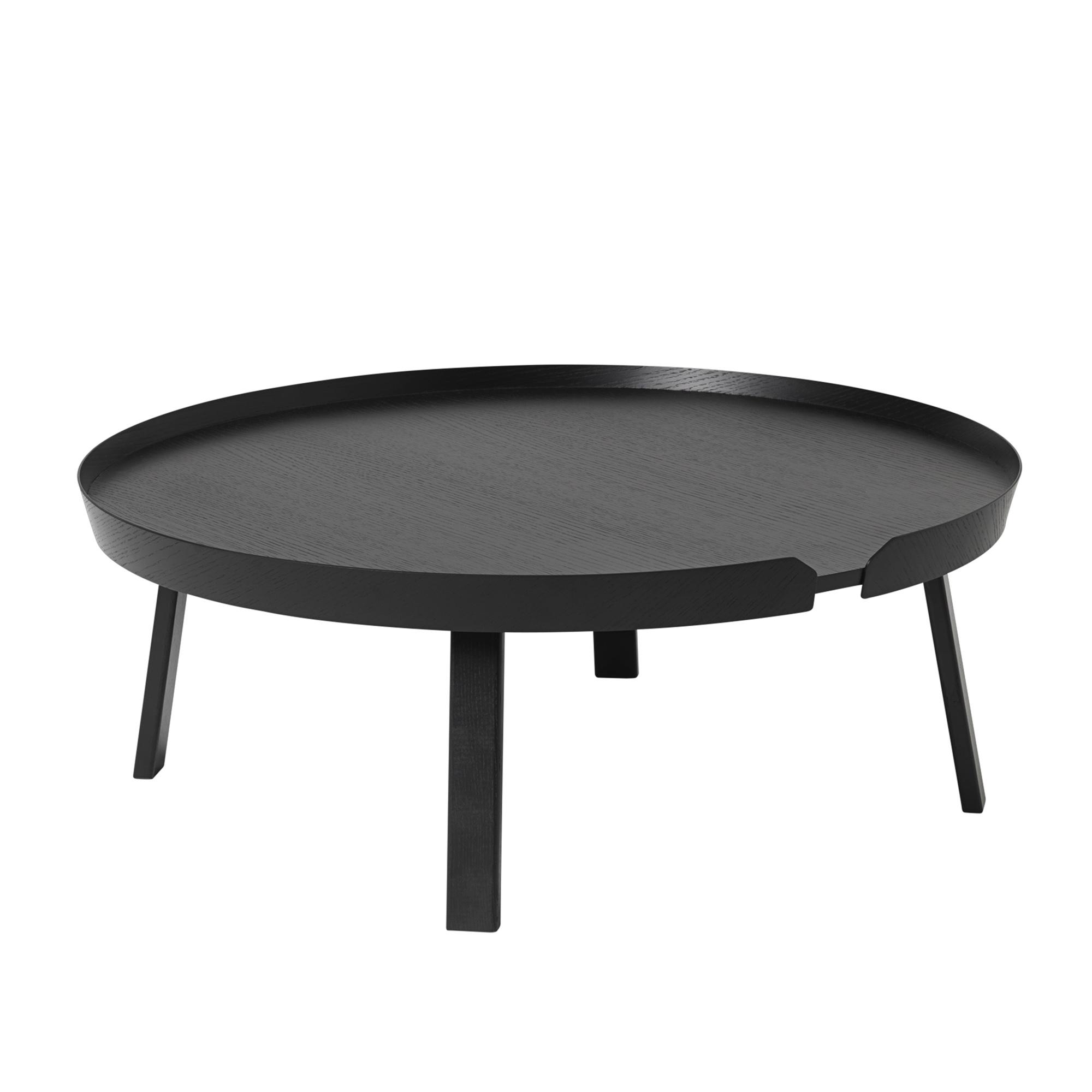 Muuto Around Coffee Table Black Extra Large