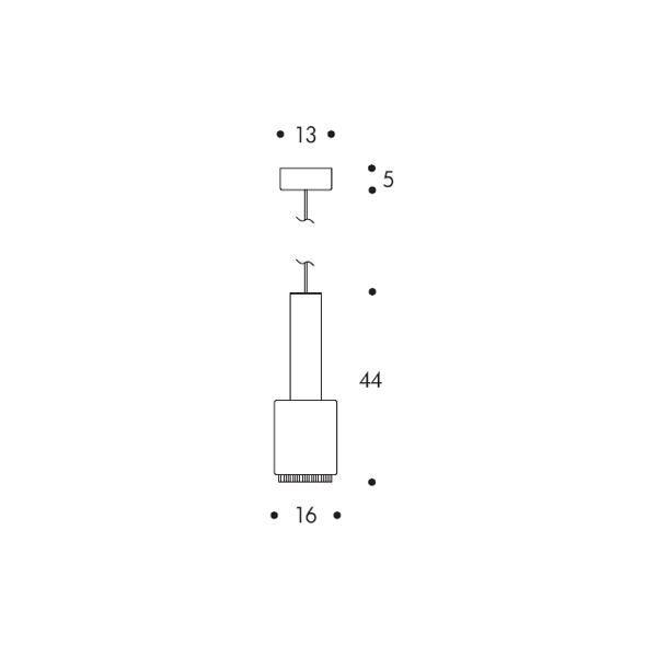 artek Hand Grenade A110 Pendant White