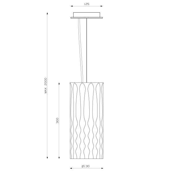 Artemide FIAMMA 30 LED Pendant Grey