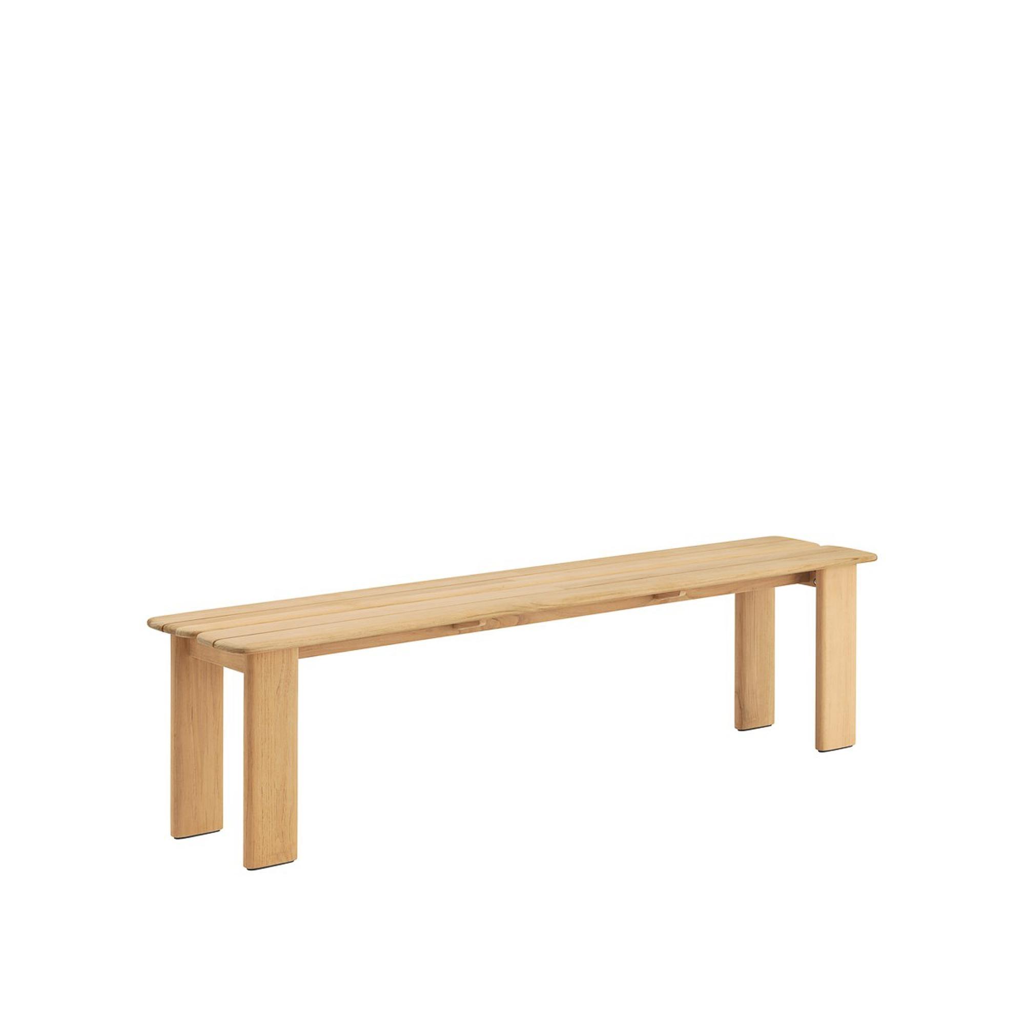 Muuto Assemble Panca da esterno L180 cm Teak