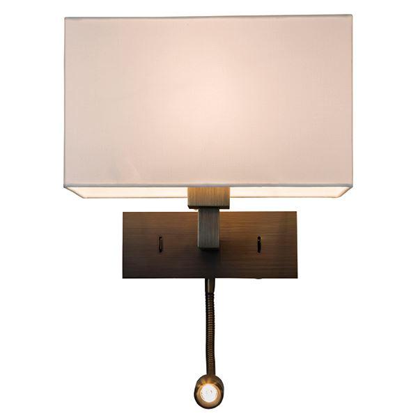 Astro Park Lane Grande Reading Light Bronze & White