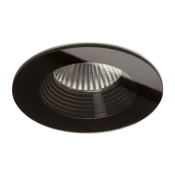 Astro Vetro Round Ceiling Light Black