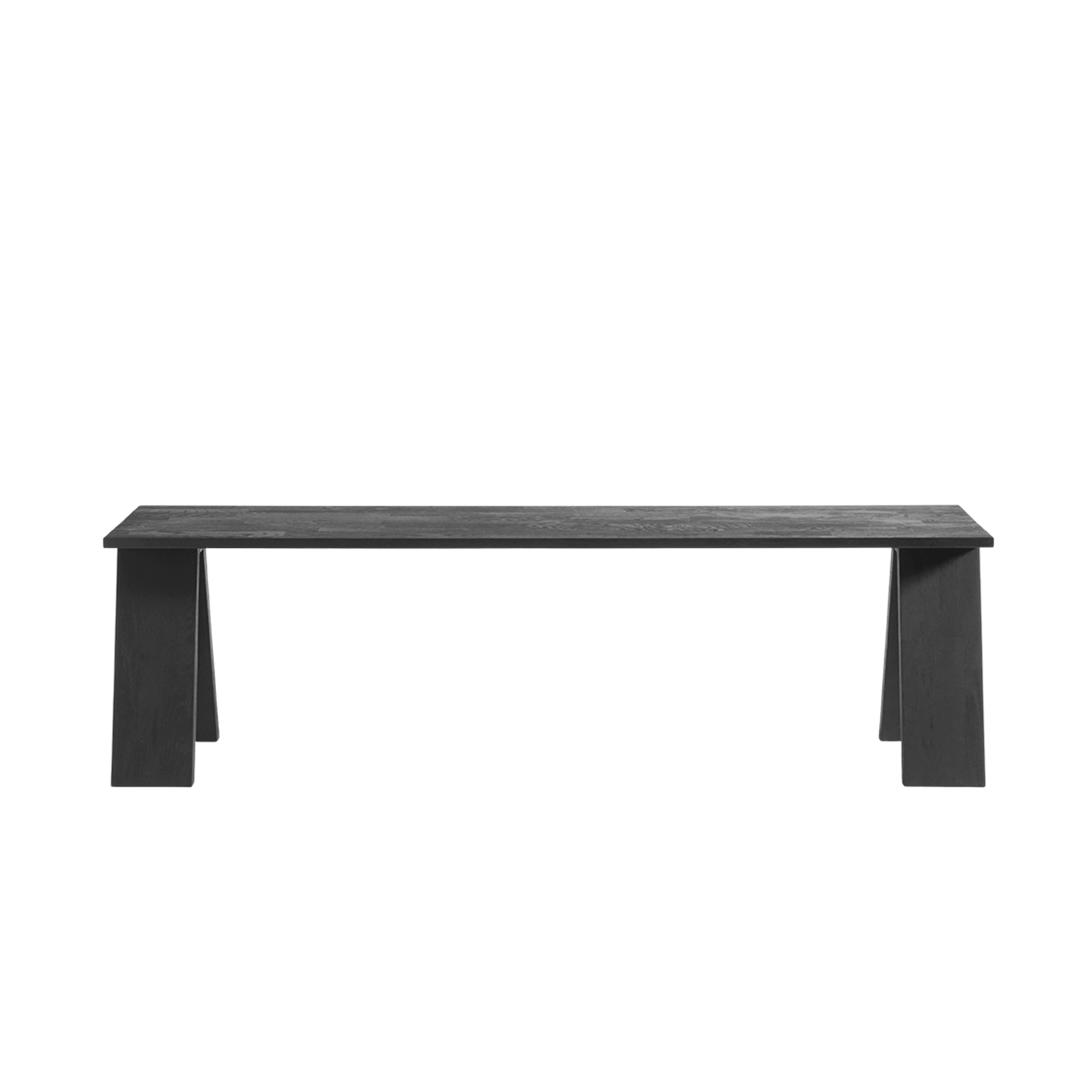 Muubs Banc D\'angle 160 cm Chêne Teinté Noir /huile