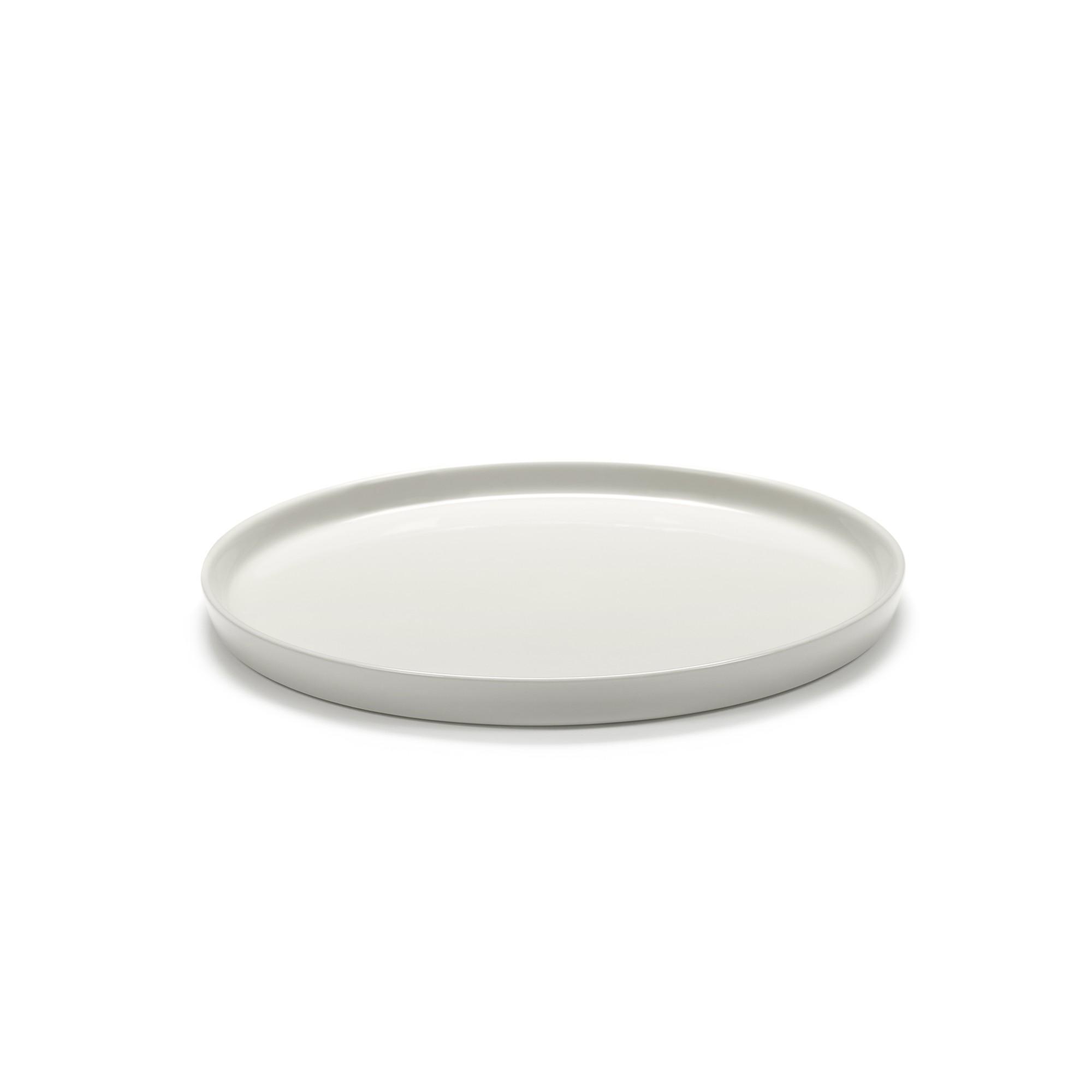 Serax Cena High Plate L Elfenbein