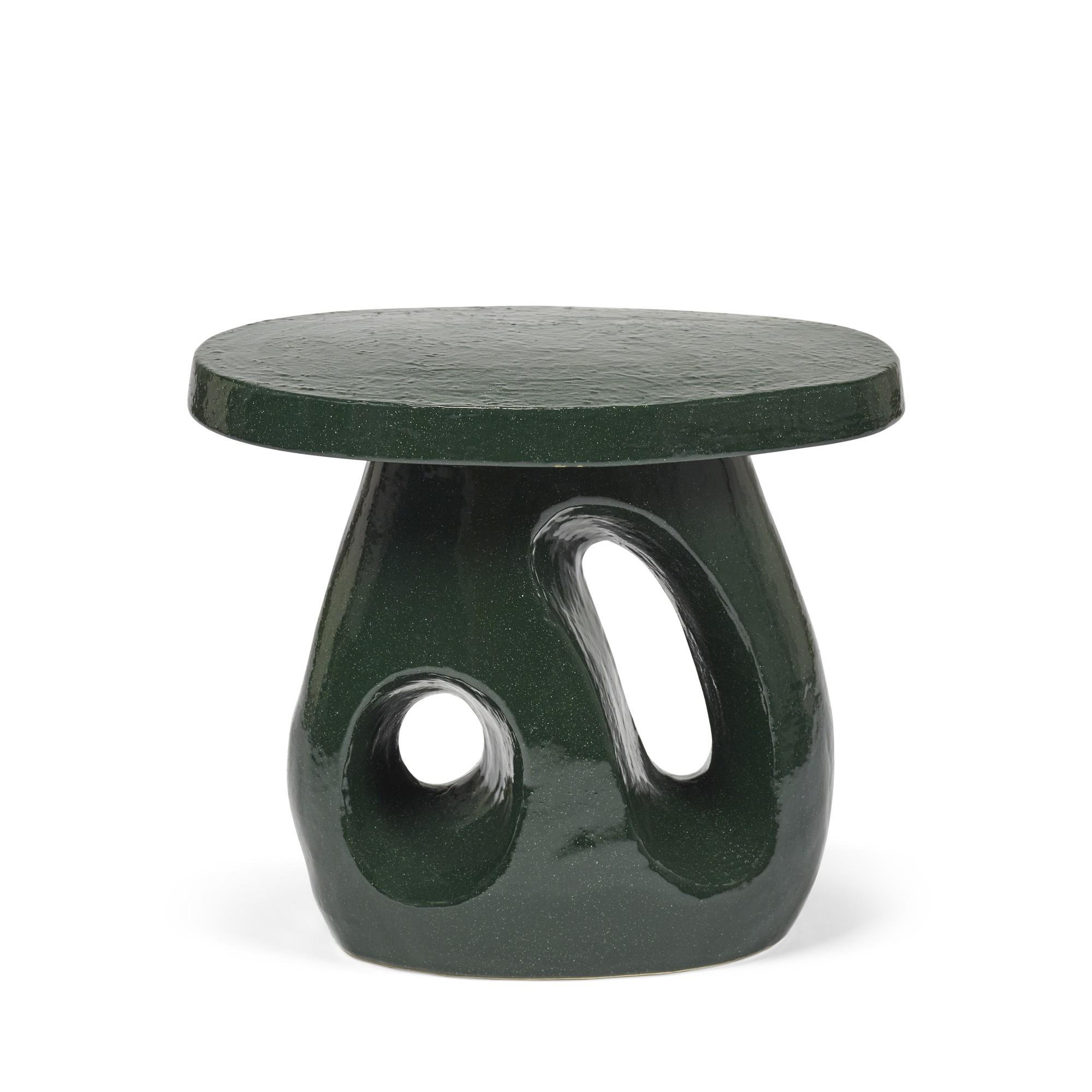 Mesa auxiliar Serax Amé 10 Verde oscuro