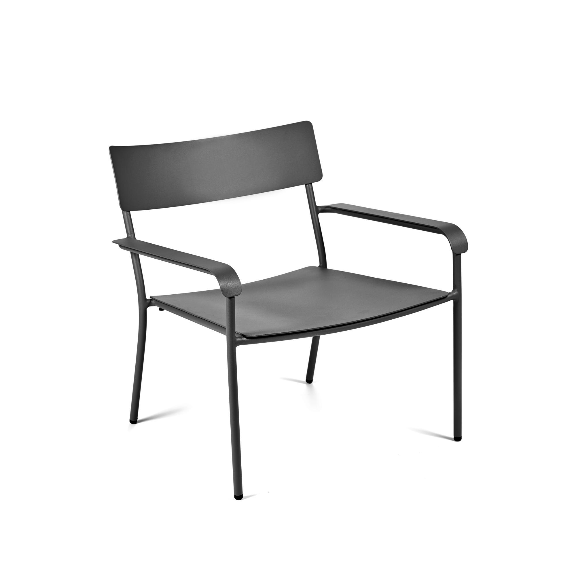 Serax August Outdoor Fauteuil Zwart