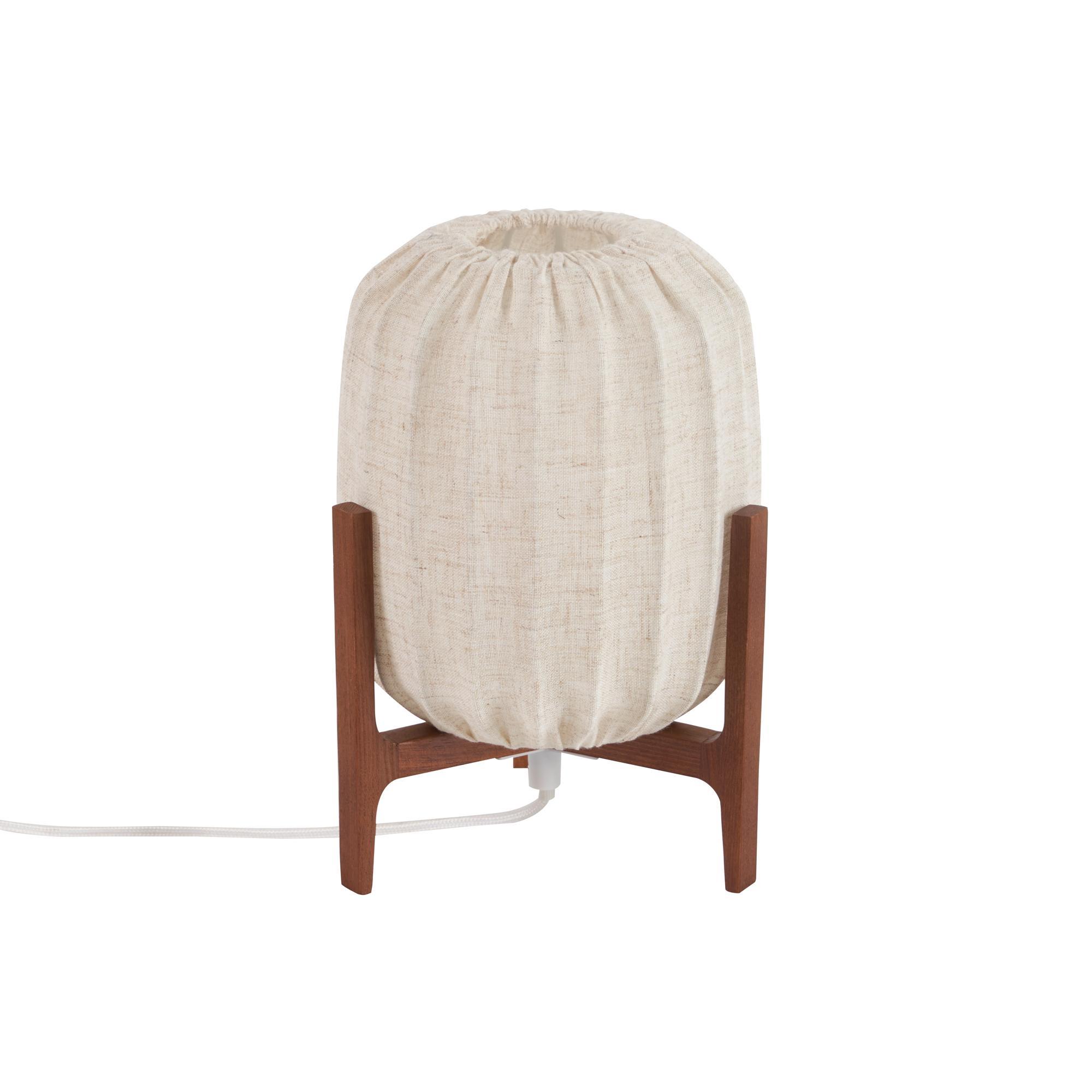 Watt & Veke Prisma Table lamp Mini Dark Ash/Natural